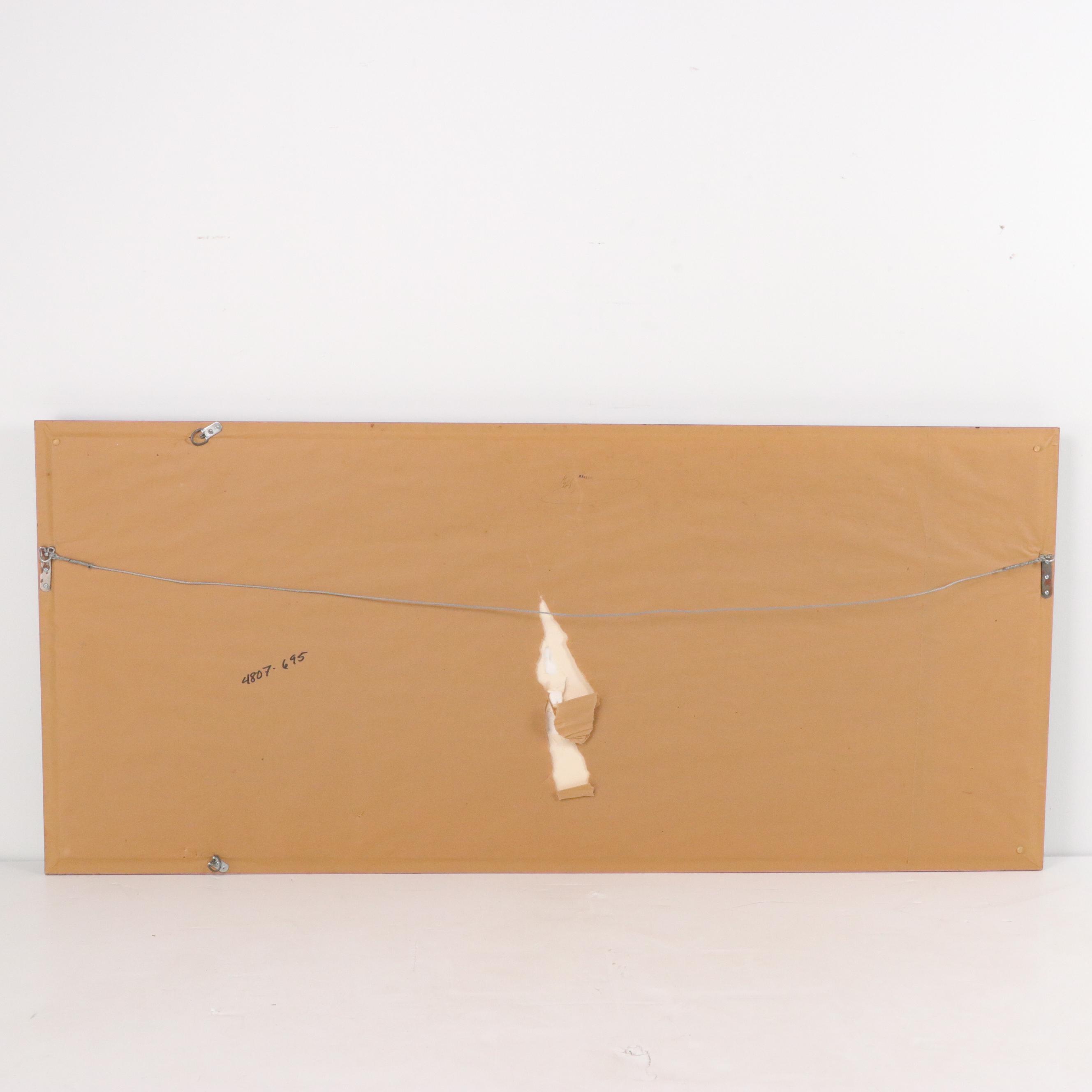 Neil Loeb Abstract Mixed Media Cast Paper, Late 20th Century