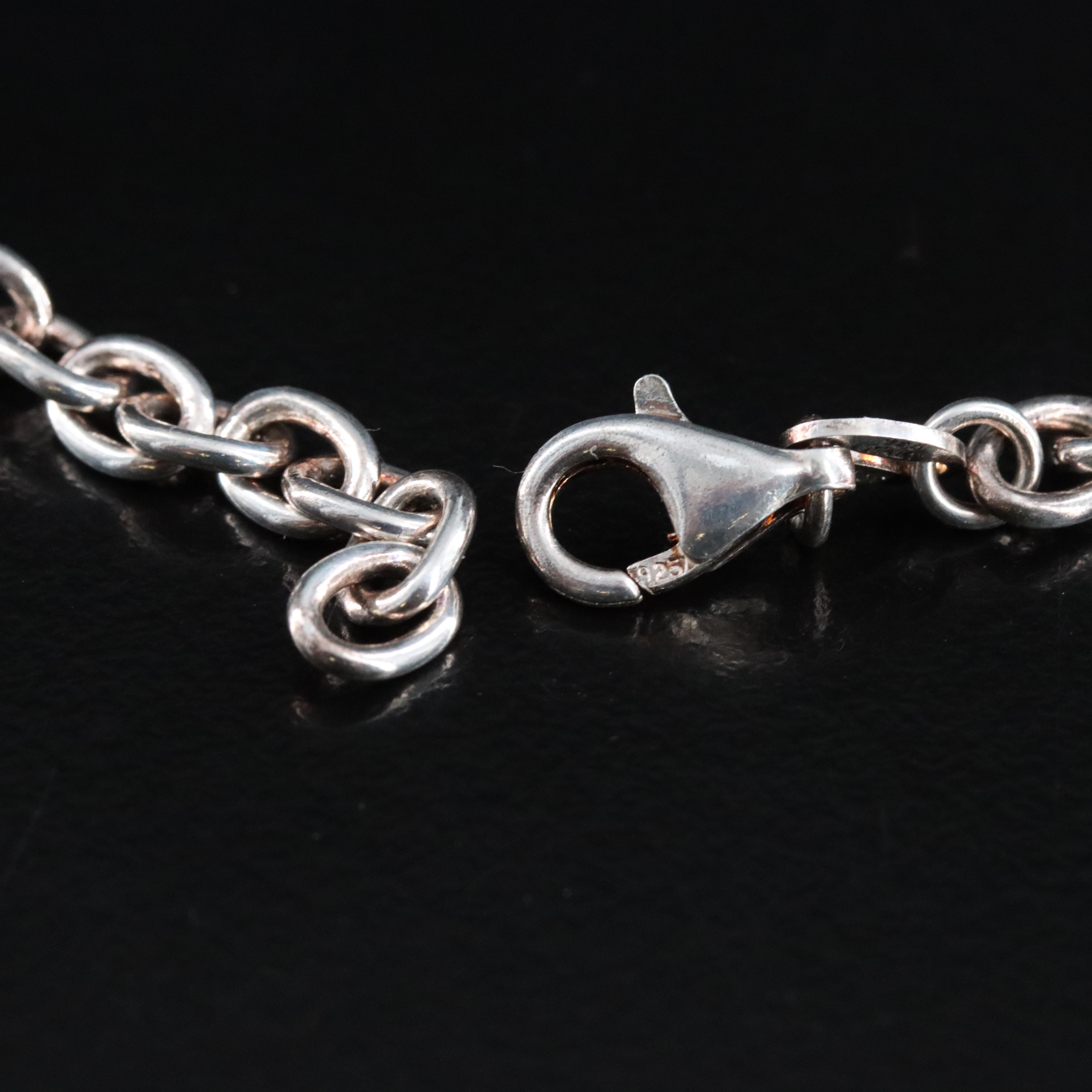 Sterling Italian Lira Coin Necklace