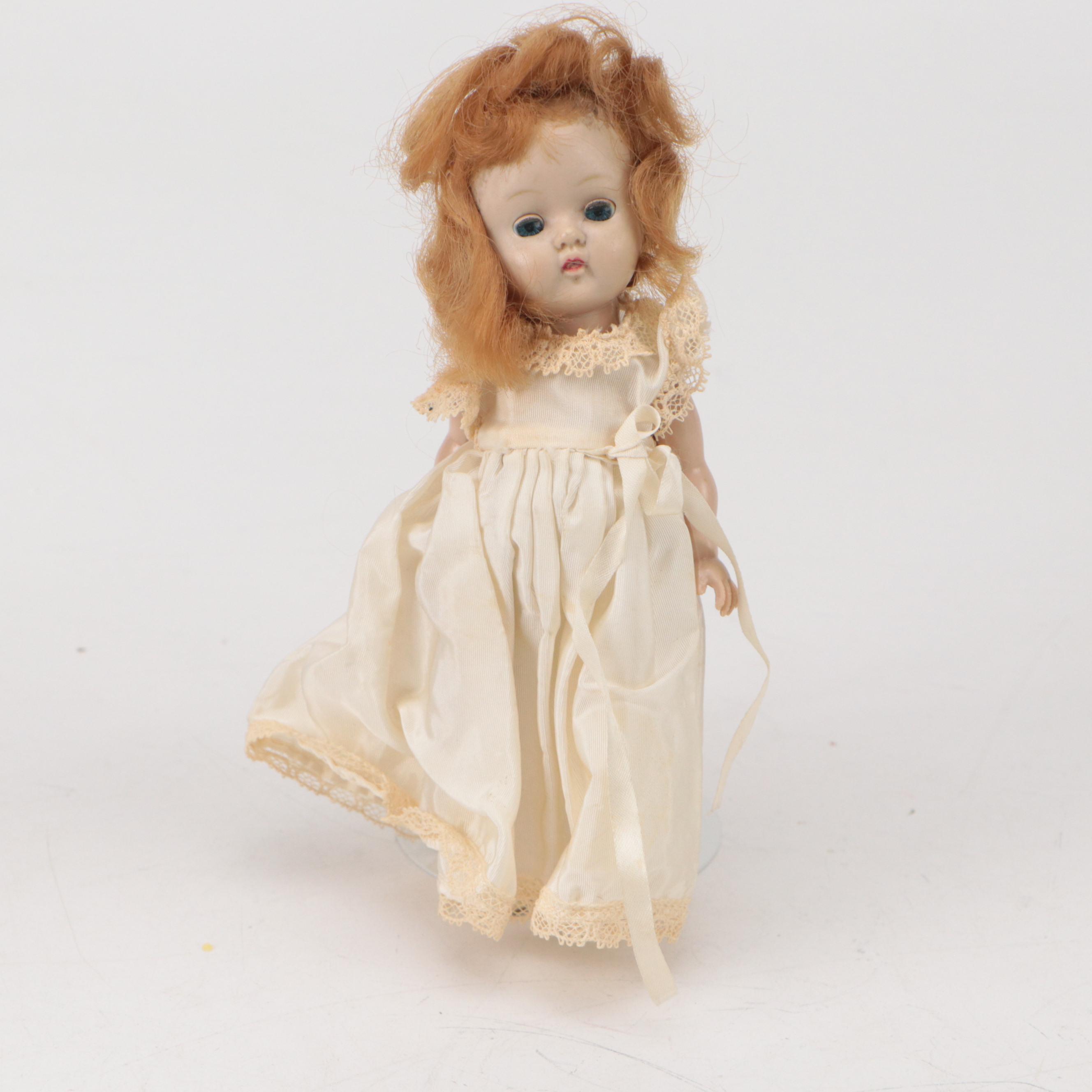 D.H. Fargo & Co. Leather Baby Boots, ARI Rubber Dolls, and Wooden Bobbins