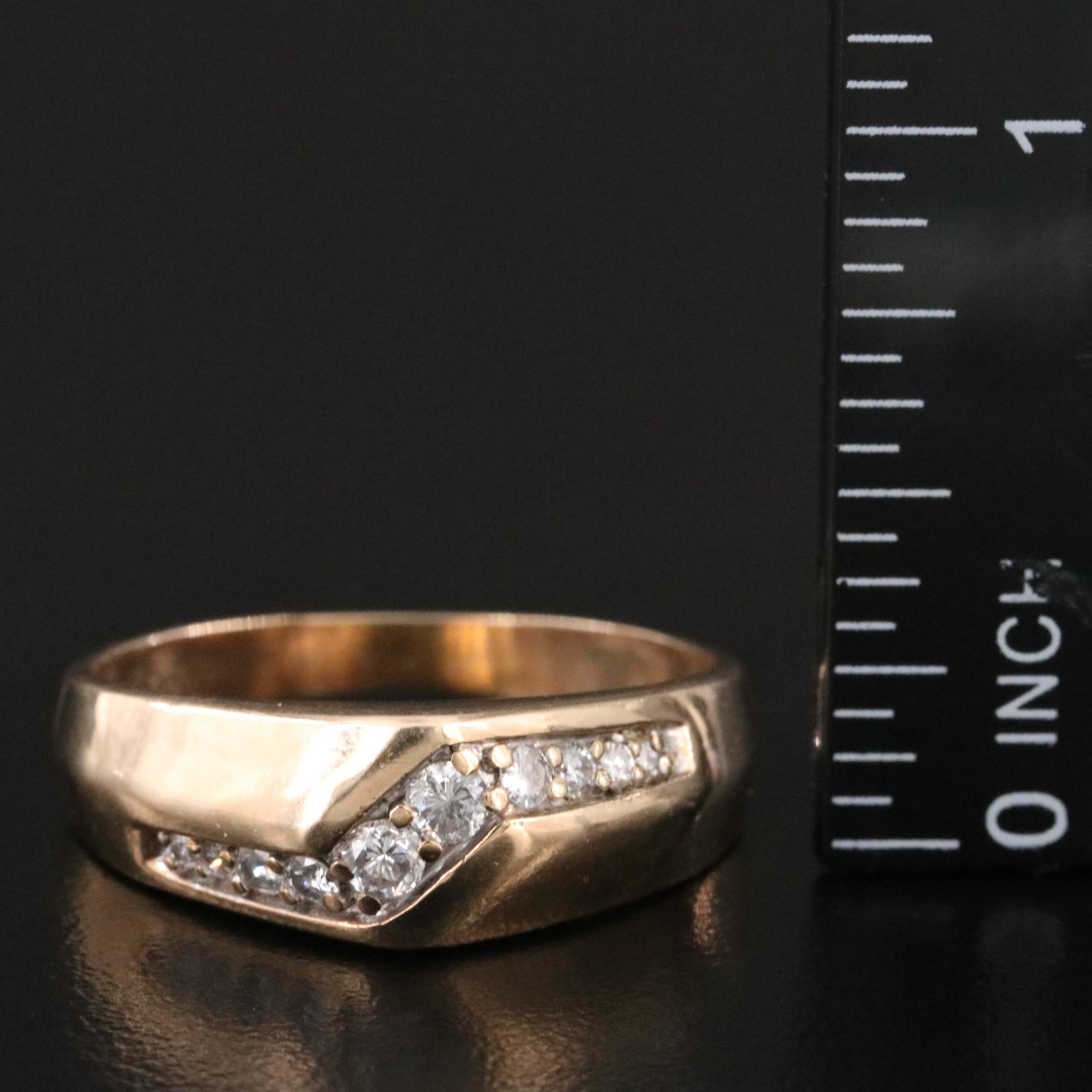 10K 0.38 CTW Diamond Ring
