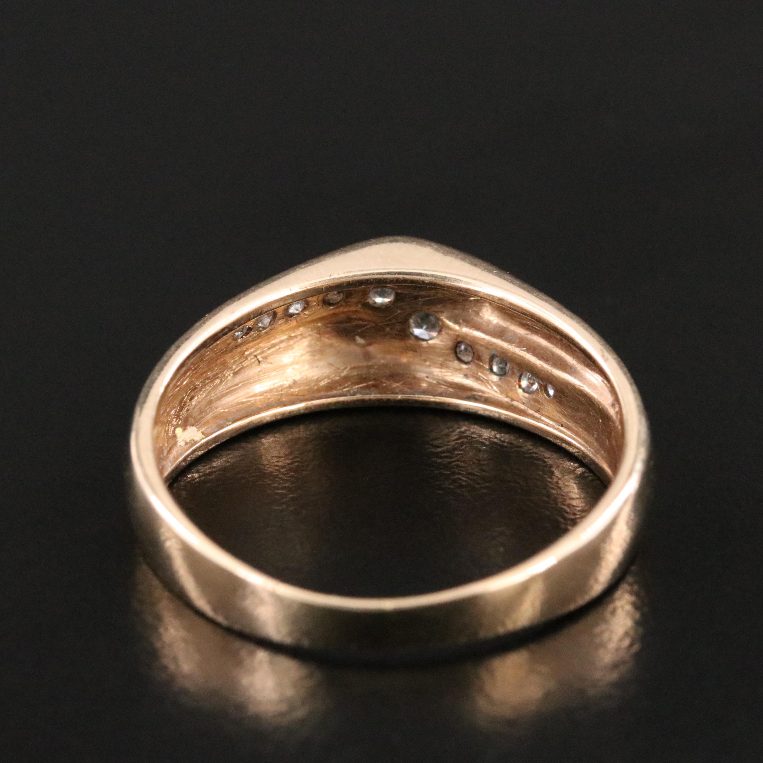 10K 0.38 CTW Diamond Ring