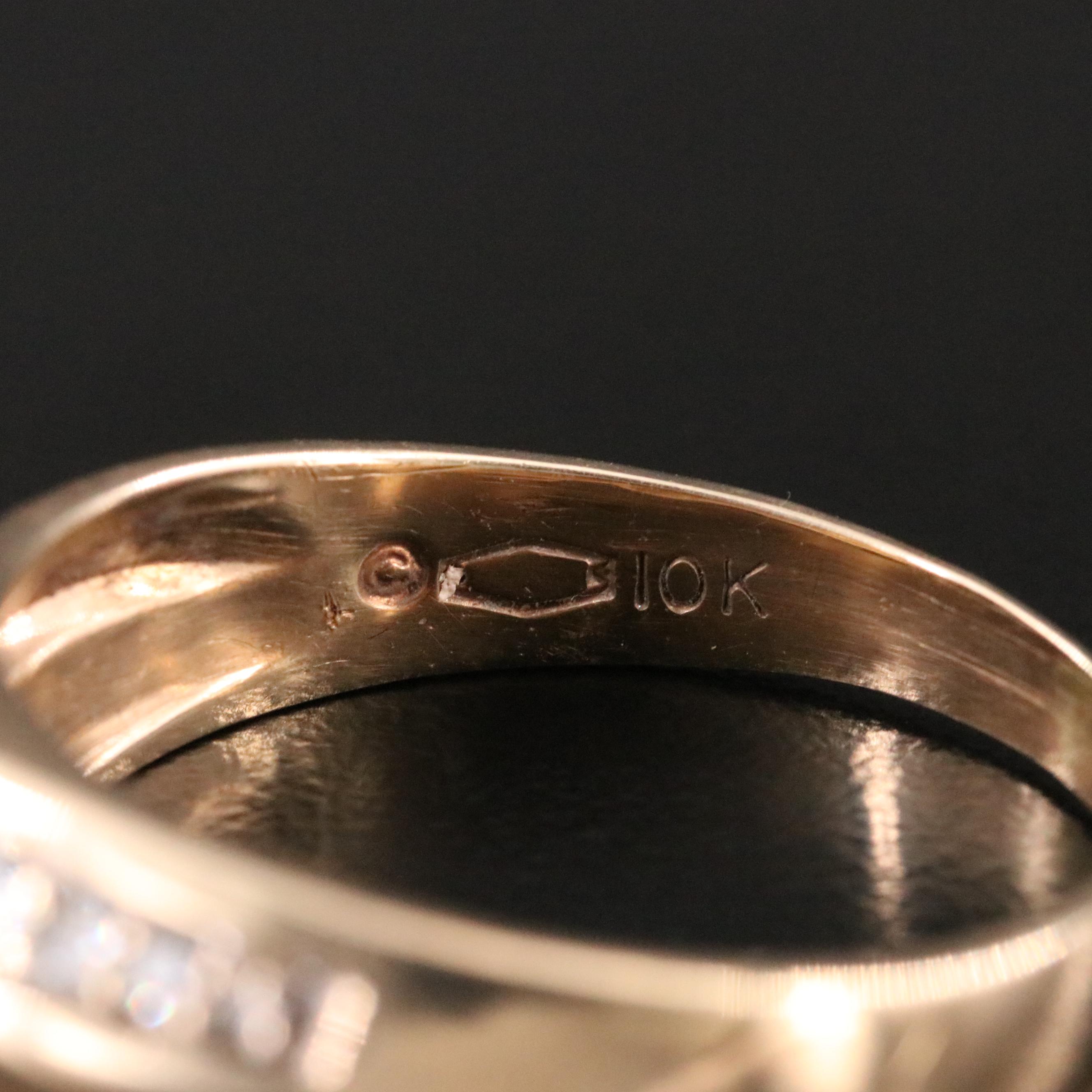 10K 0.38 CTW Diamond Ring