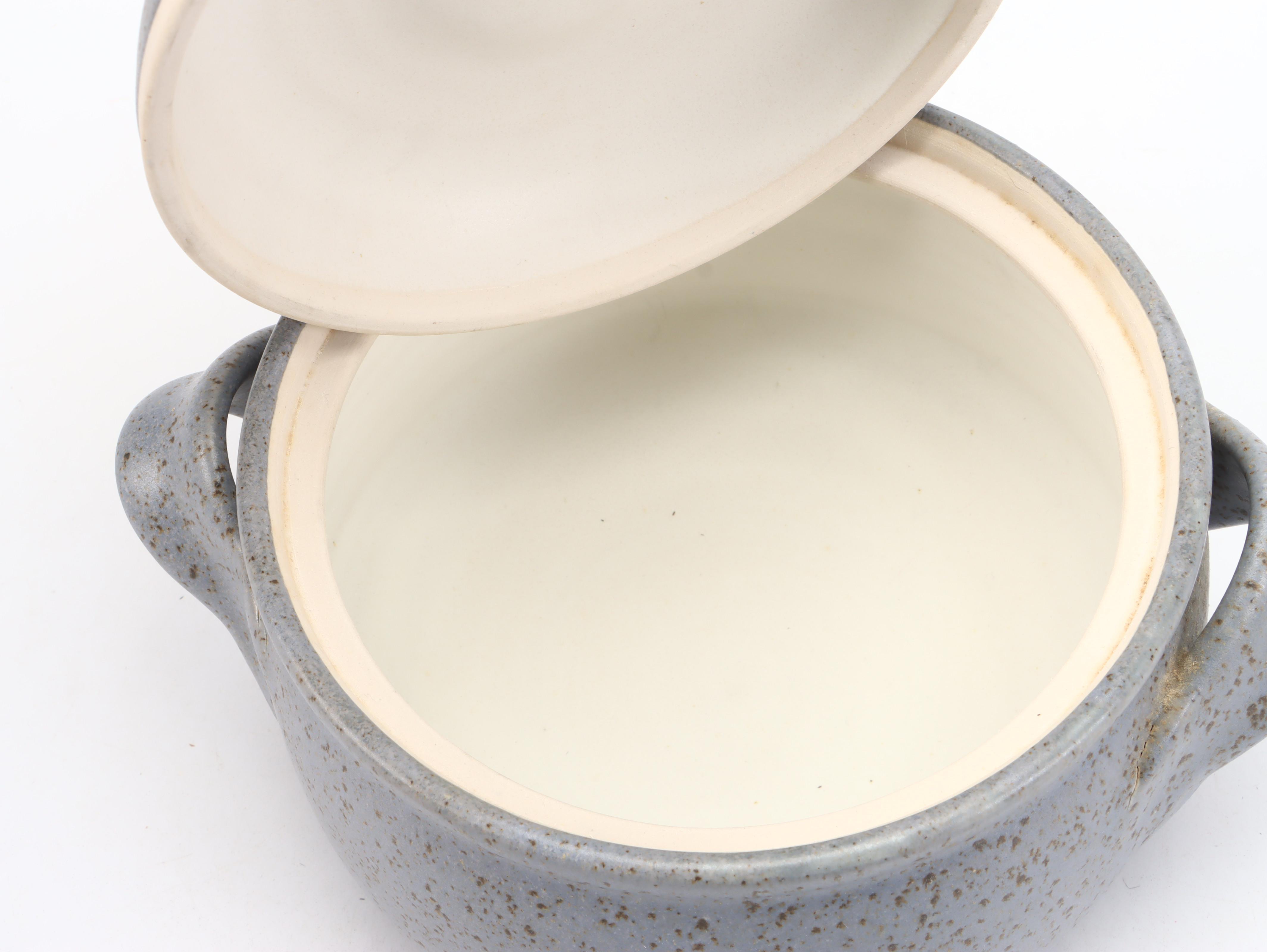 Pittis Ceramic Lidded Bowl with William Bill Pitney Glazed Ceramic Vase and More