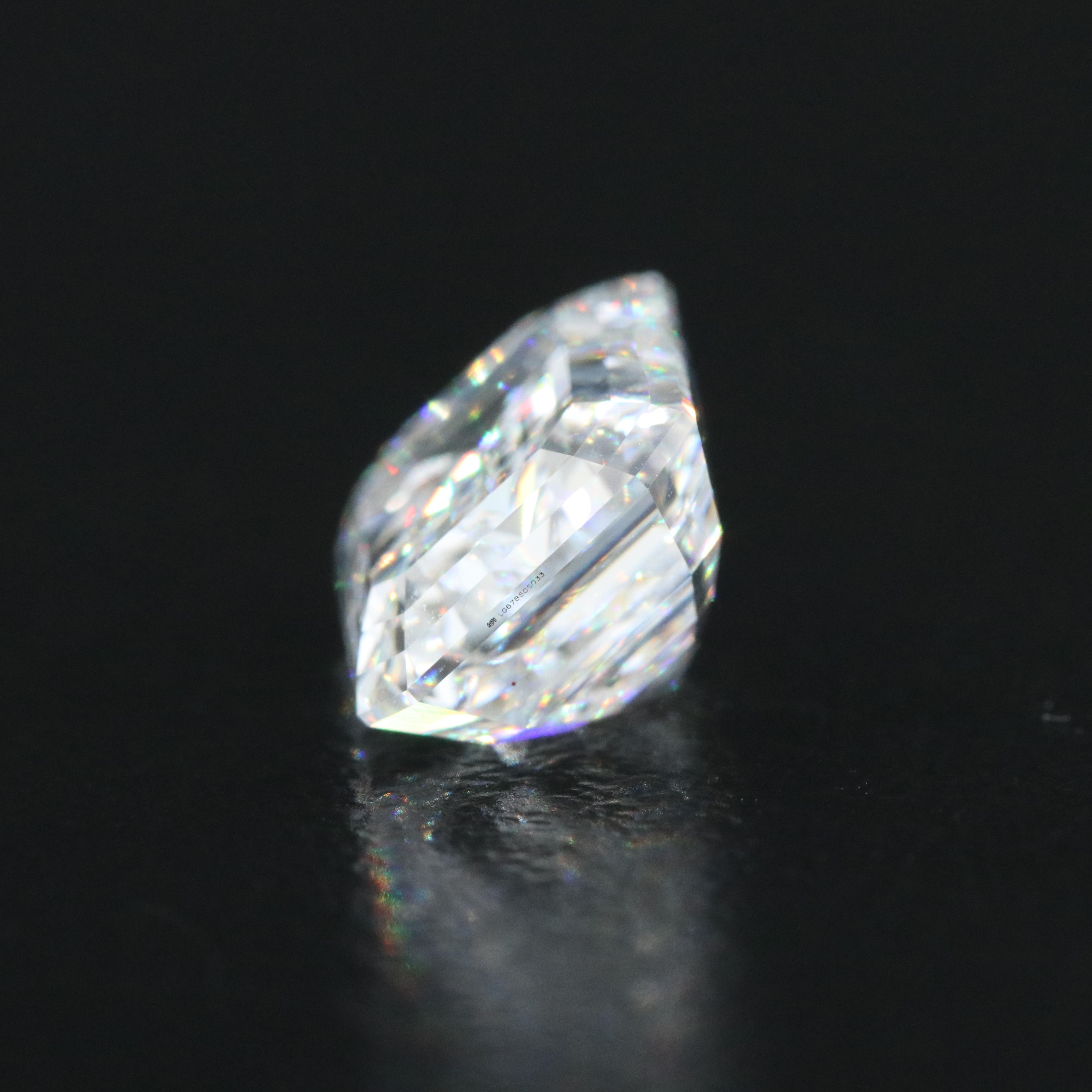 Loose 4.00 CT Lab Grown Diamond with IGI Report