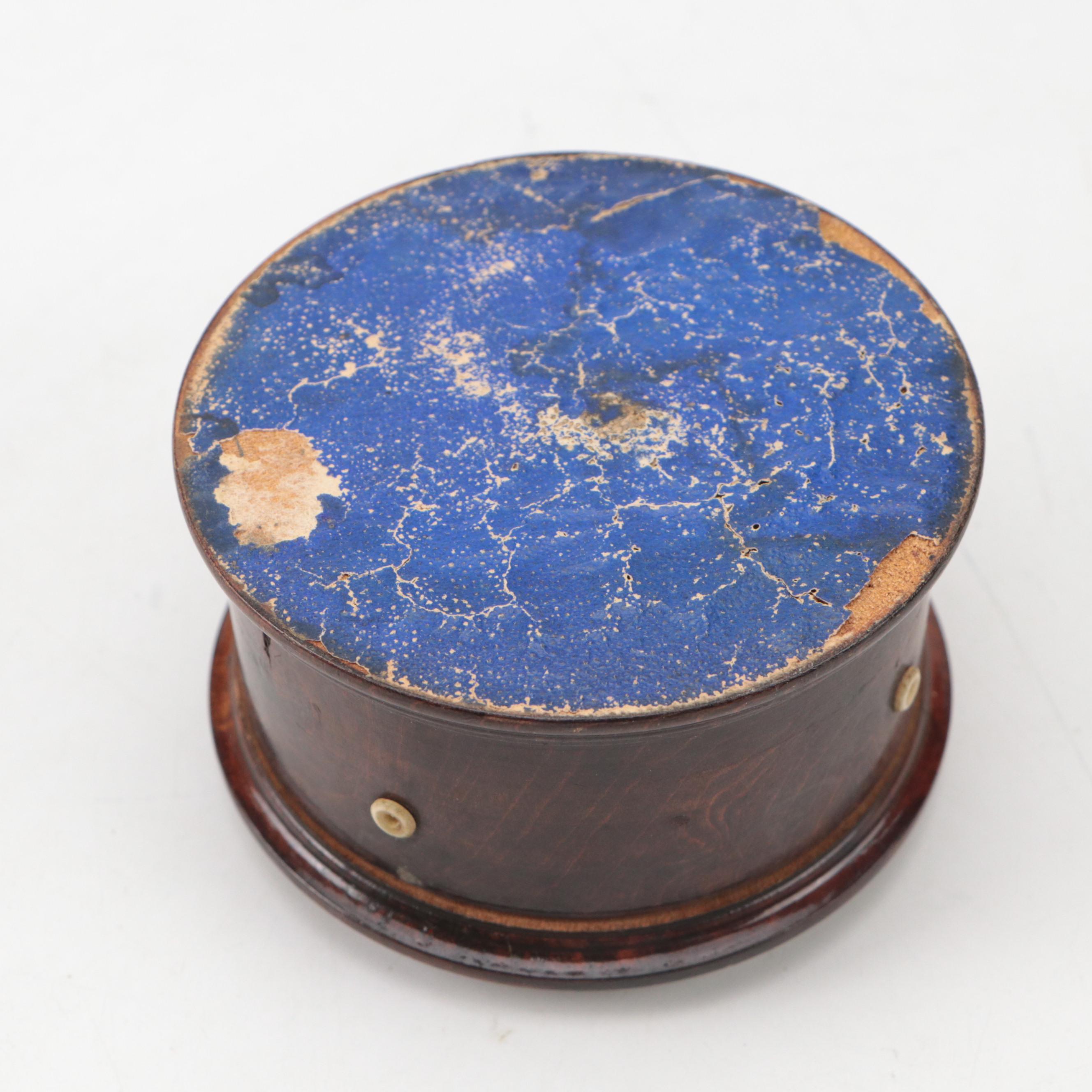 J. & P. Coats Cotton Spool Box with Other Victorian Style Dresser Boxes