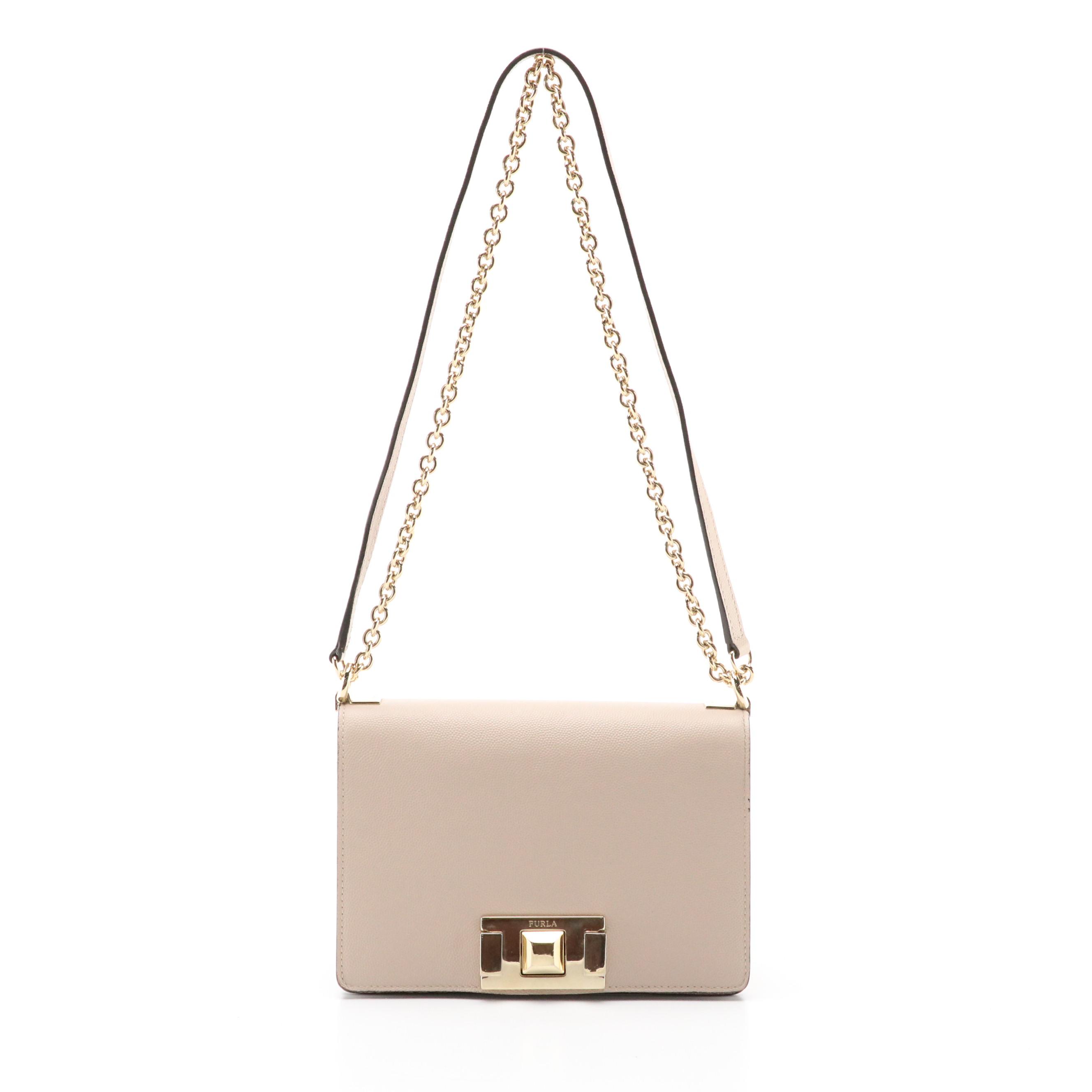 Furla Mimì Mini Crossbody Bag in Embossed Leather