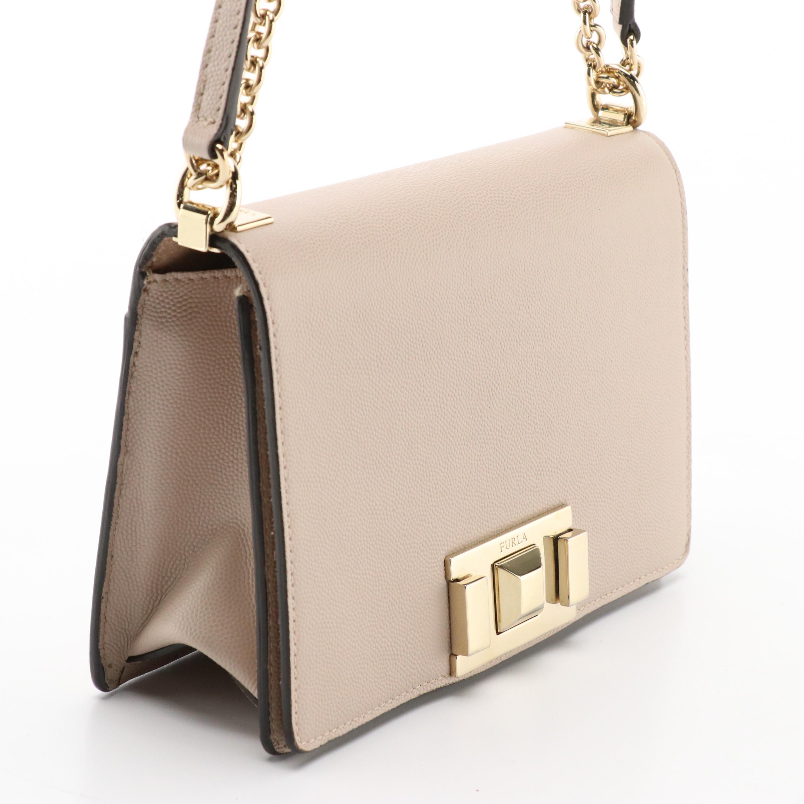 Furla Mimì Mini Crossbody Bag in Embossed Leather