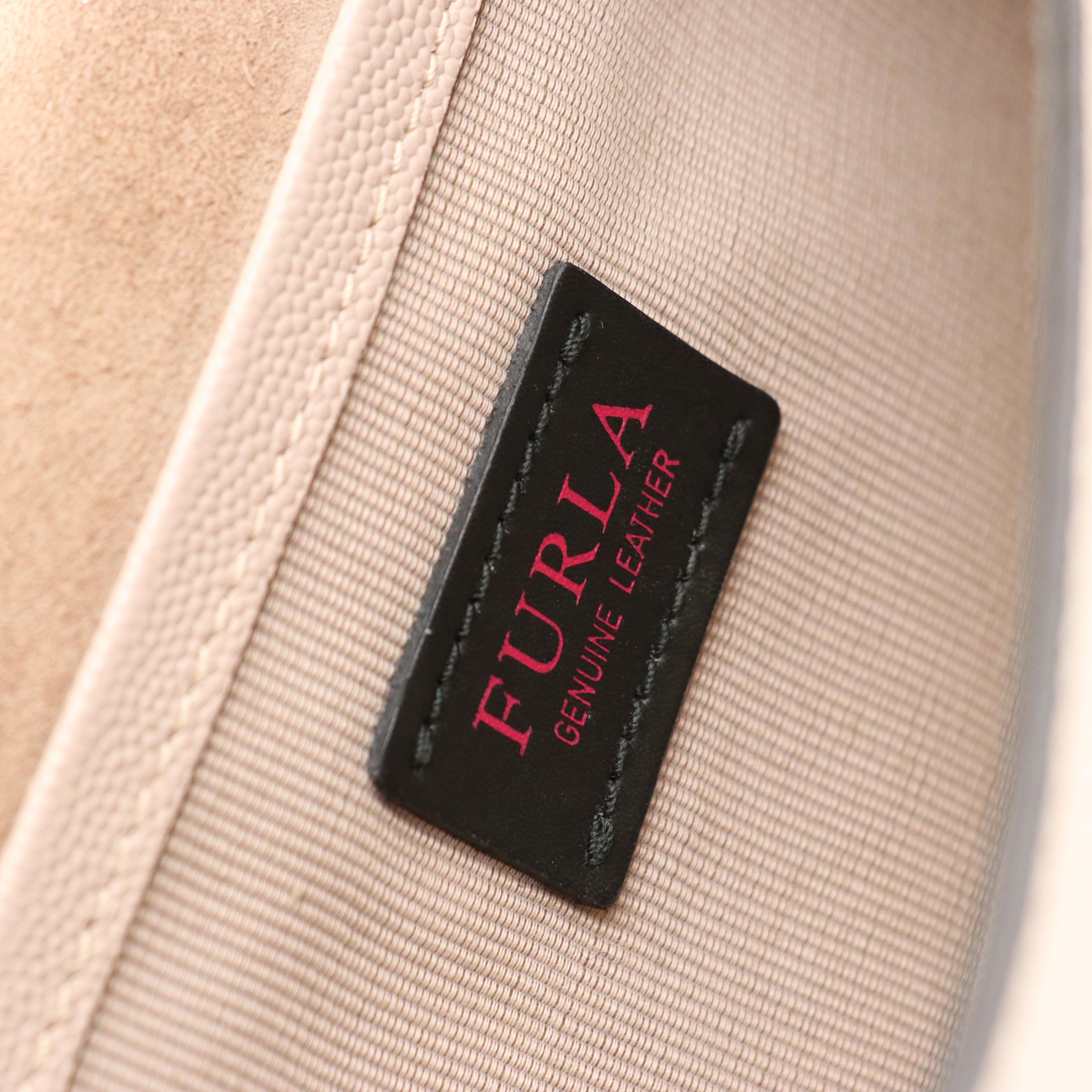 Furla Mimì Mini Crossbody Bag in Embossed Leather