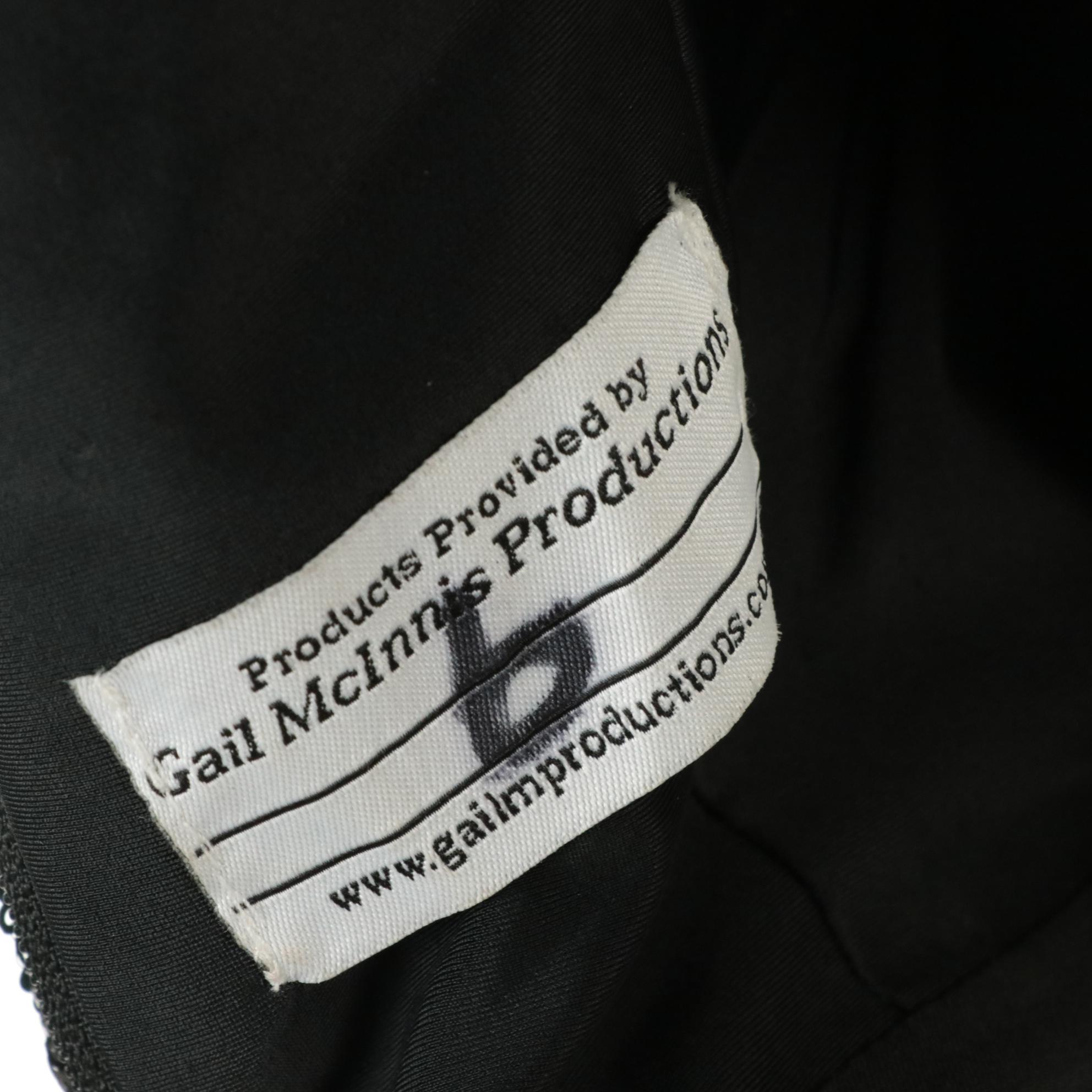 Anne Klein Jacquard Coat and Gail McInnis Custom Sequin Dress