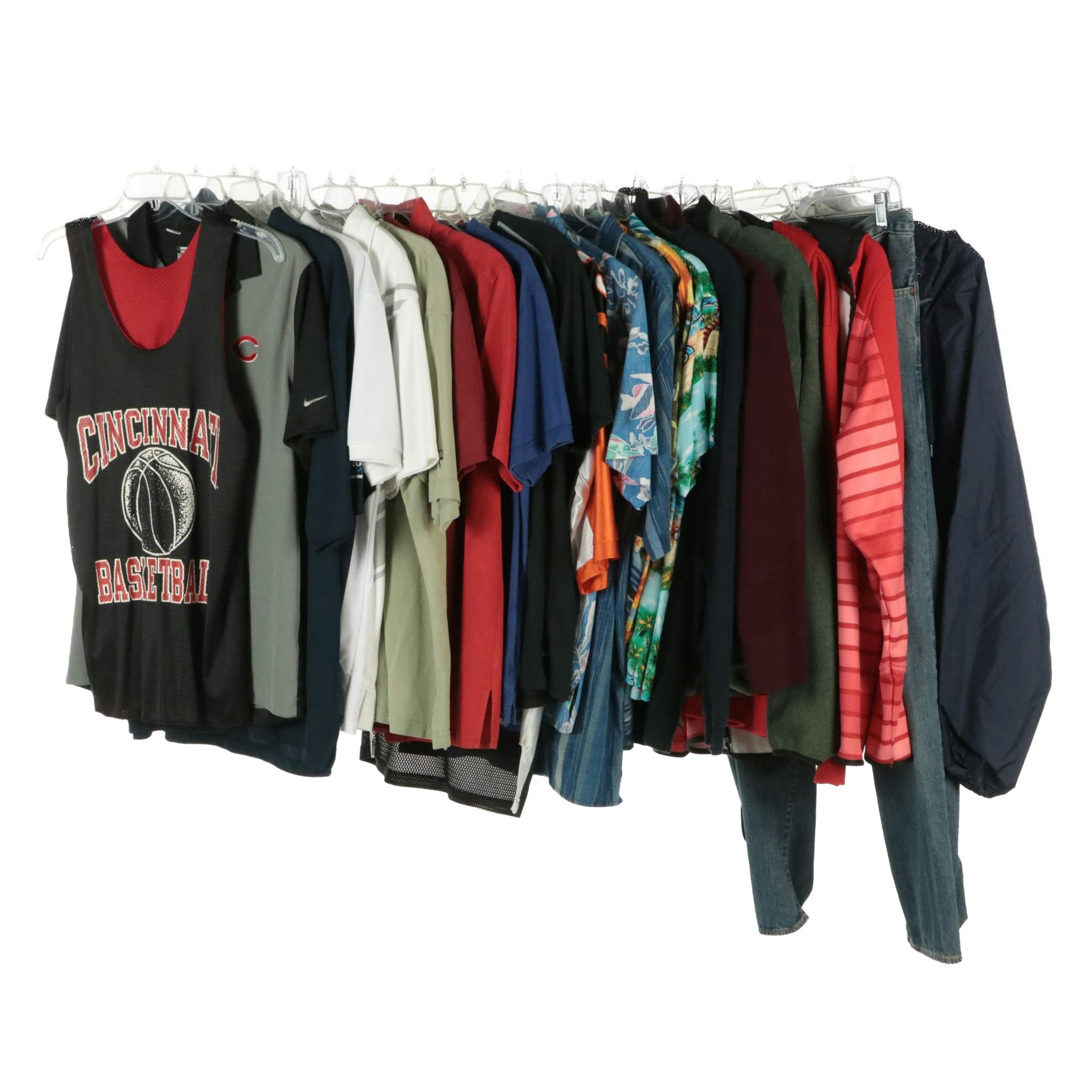 Ralph Lauren Polo Jeans Co. Hayden Jeans with Men's Shirts and Jackets