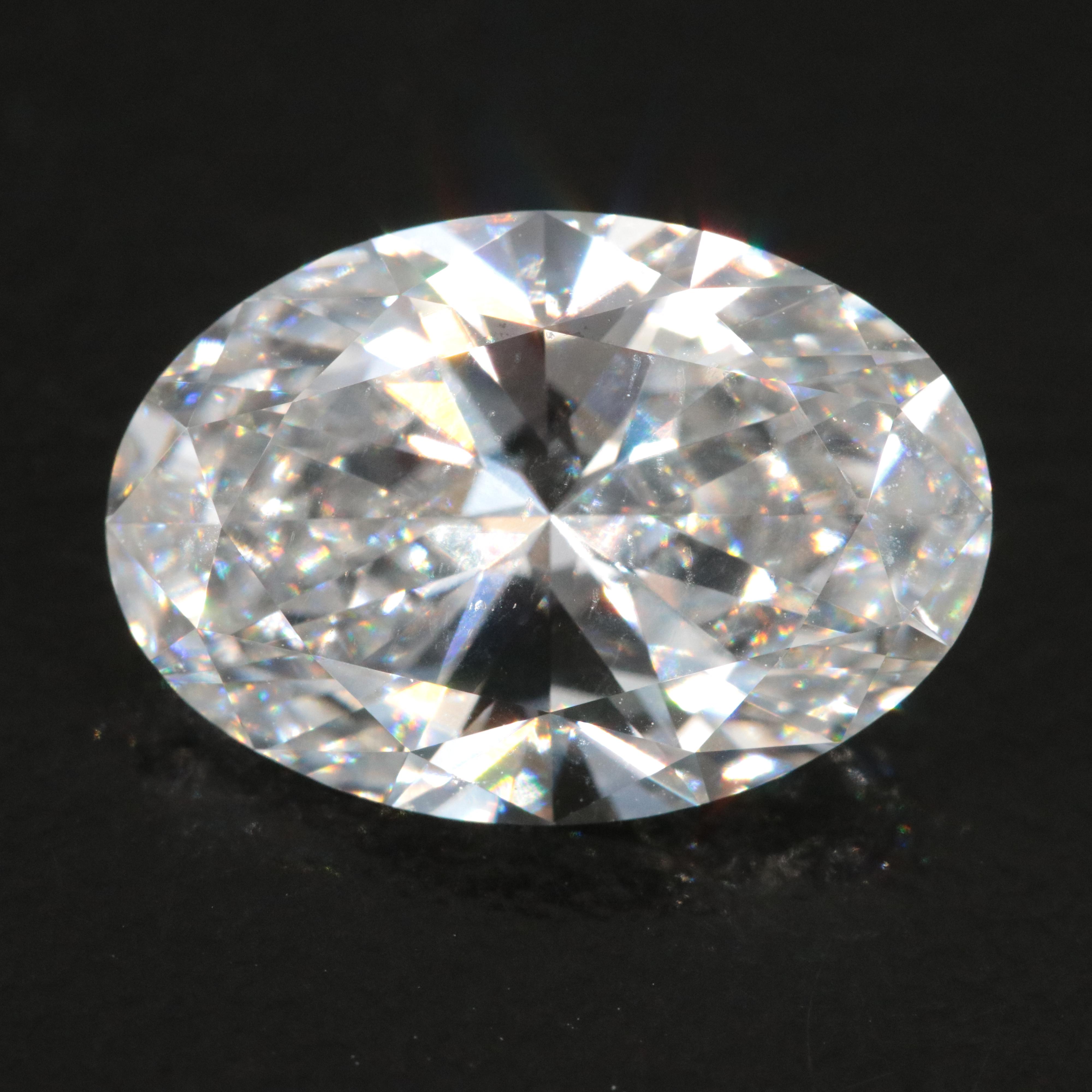 Loose 5.02 CT Lab Grown Diamond with IGI Report