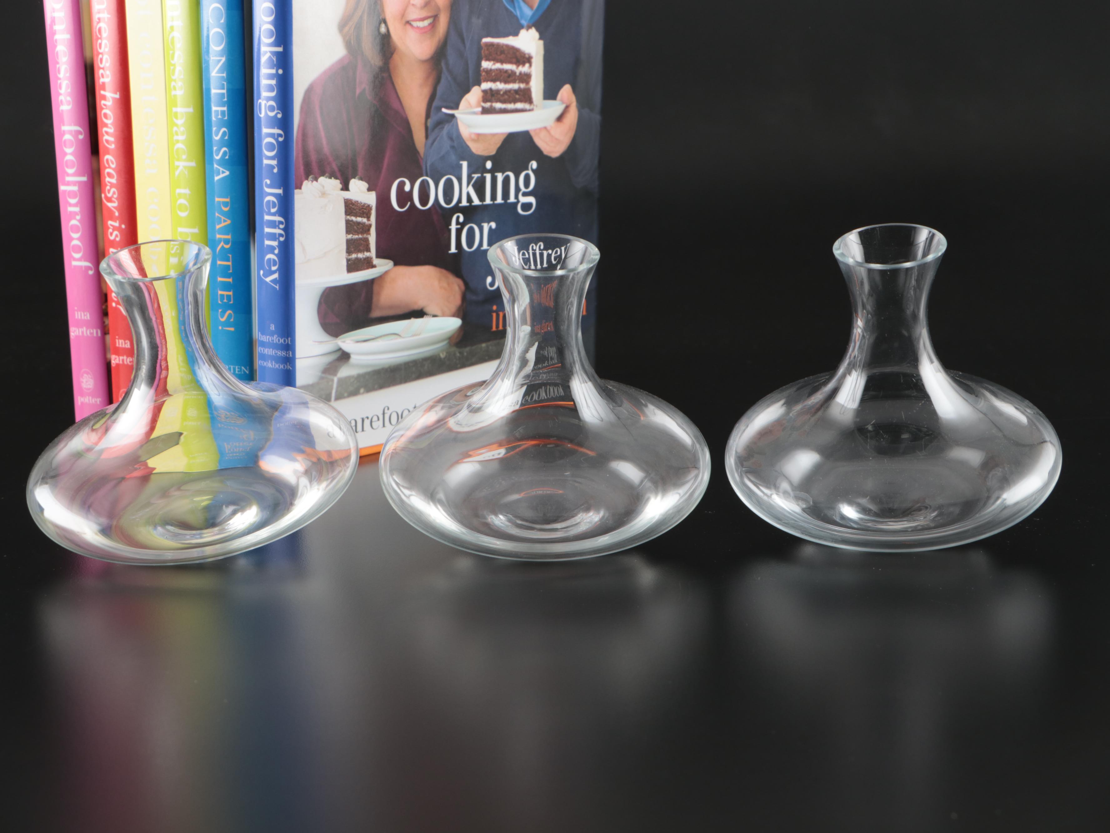"Barefoot Contessa" Books with Chip and Dip, Cruets and More