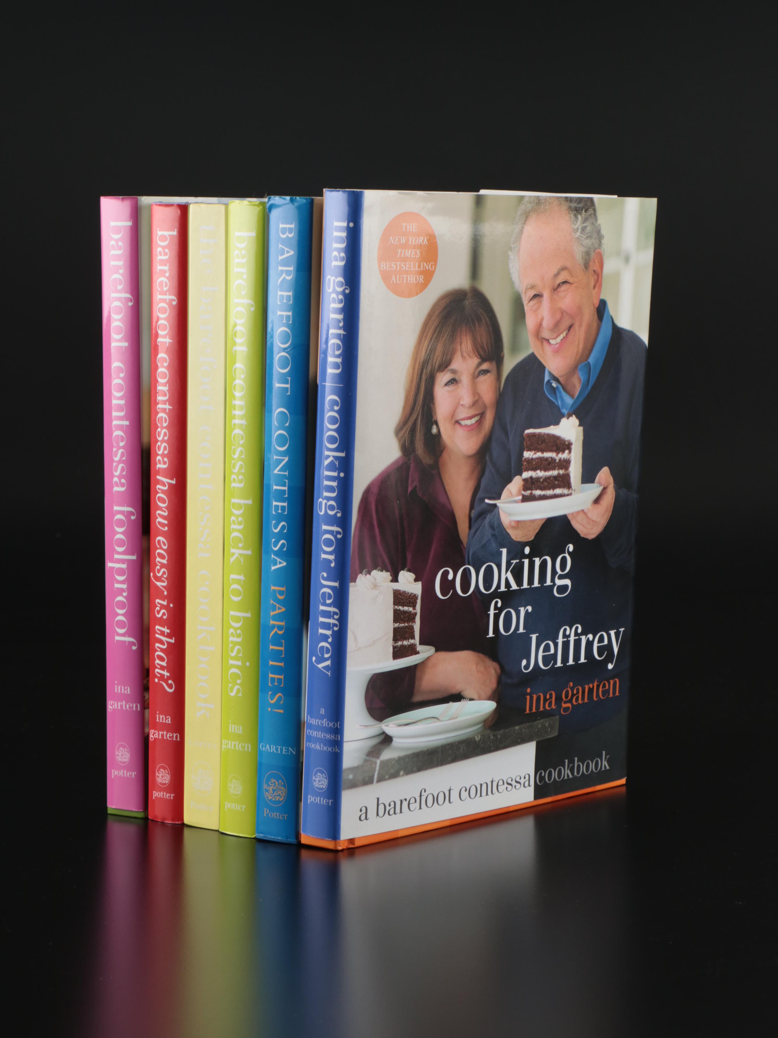 "Barefoot Contessa" Books with Chip and Dip, Cruets and More