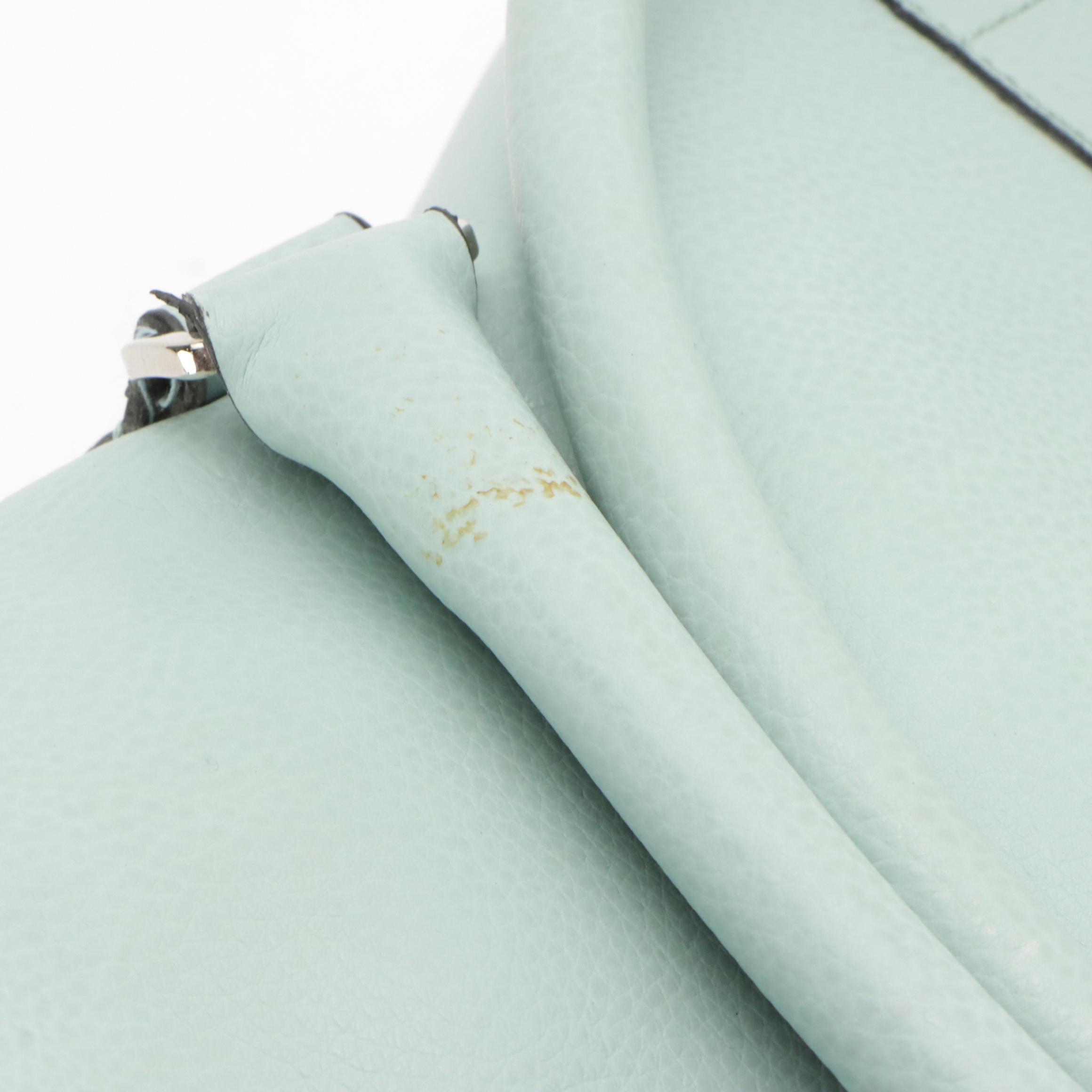 Dash & Albert Handwoven Large Tote and Other Large Shoulder Bag in Blue Leather