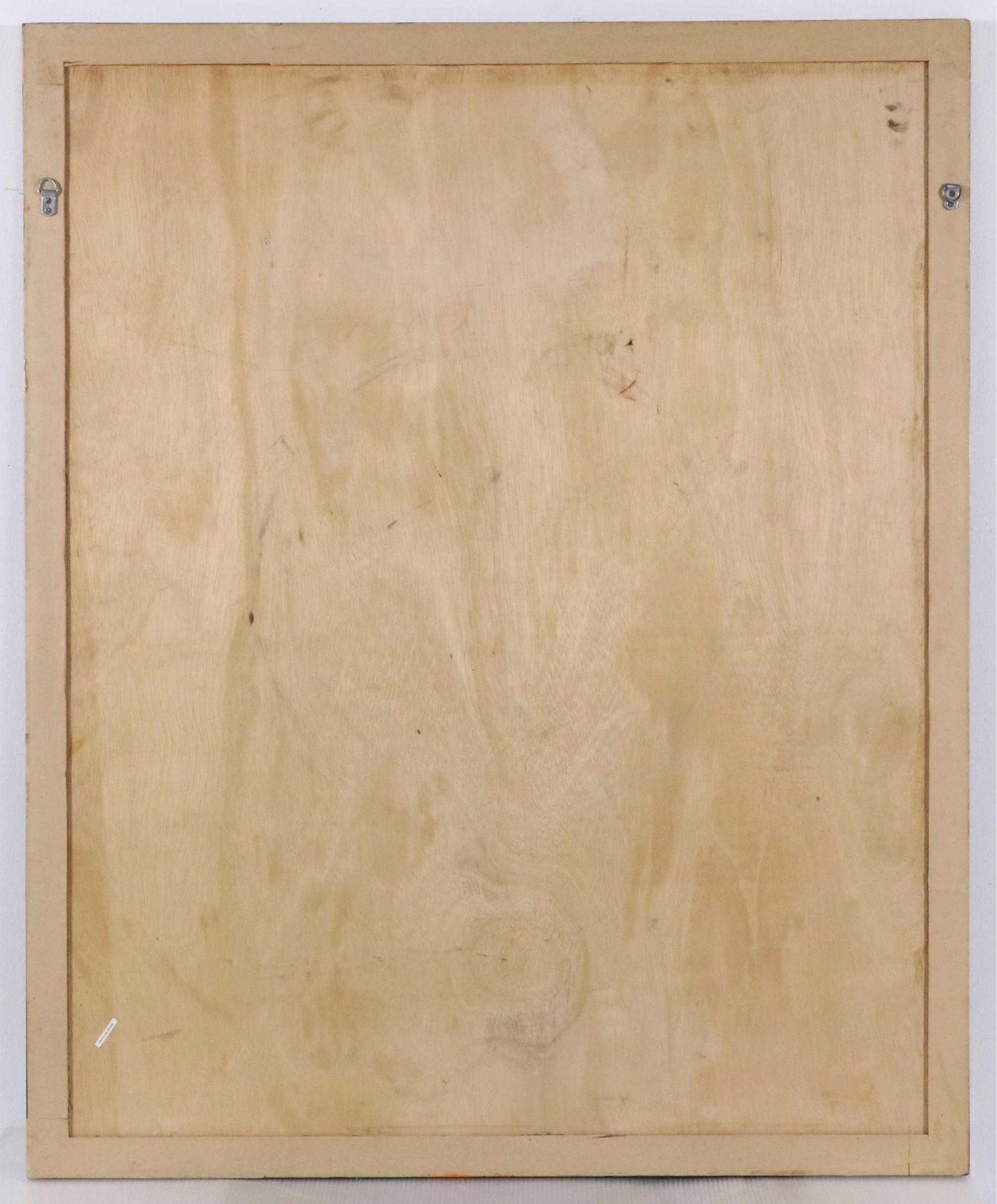 Large-Scale African Art-Inspired Bas Relief Carving, Late 20th Century