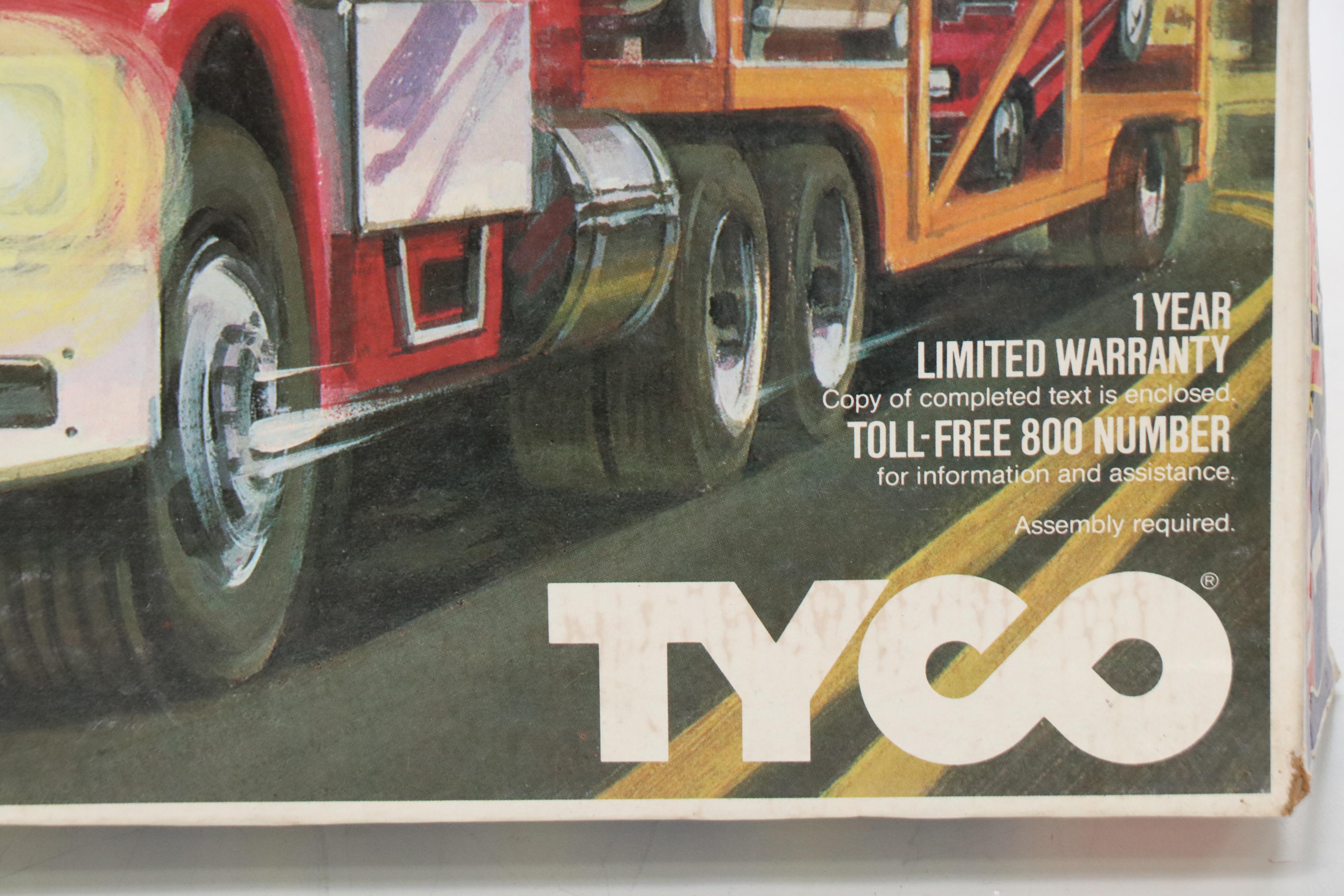 Tyco US-1 Electric Trucking Night Haulers Set, 1980s