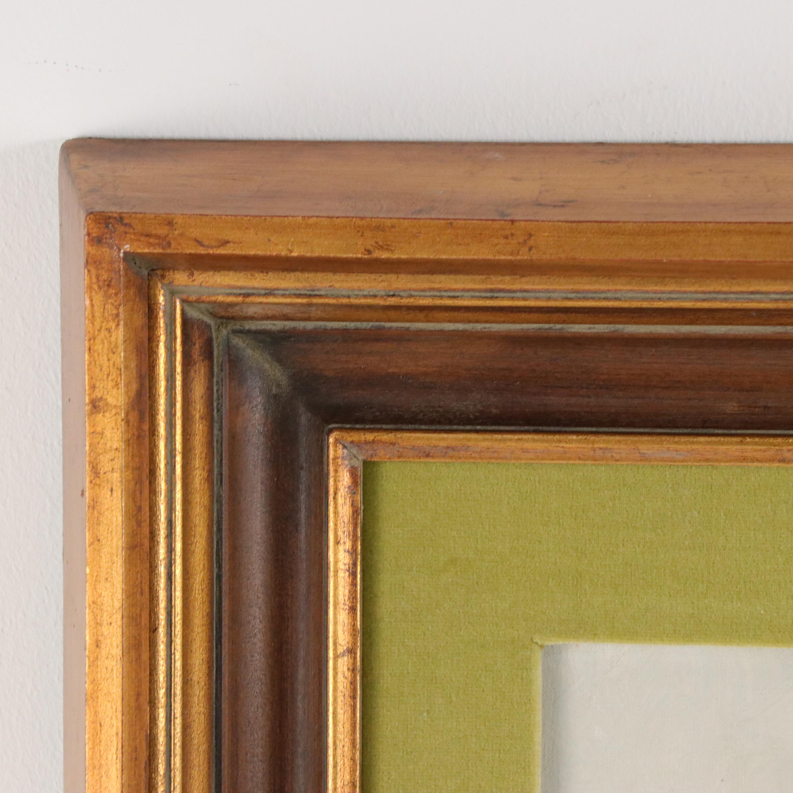 Henze Forest Landscape Oil Painting, Late 20th Century