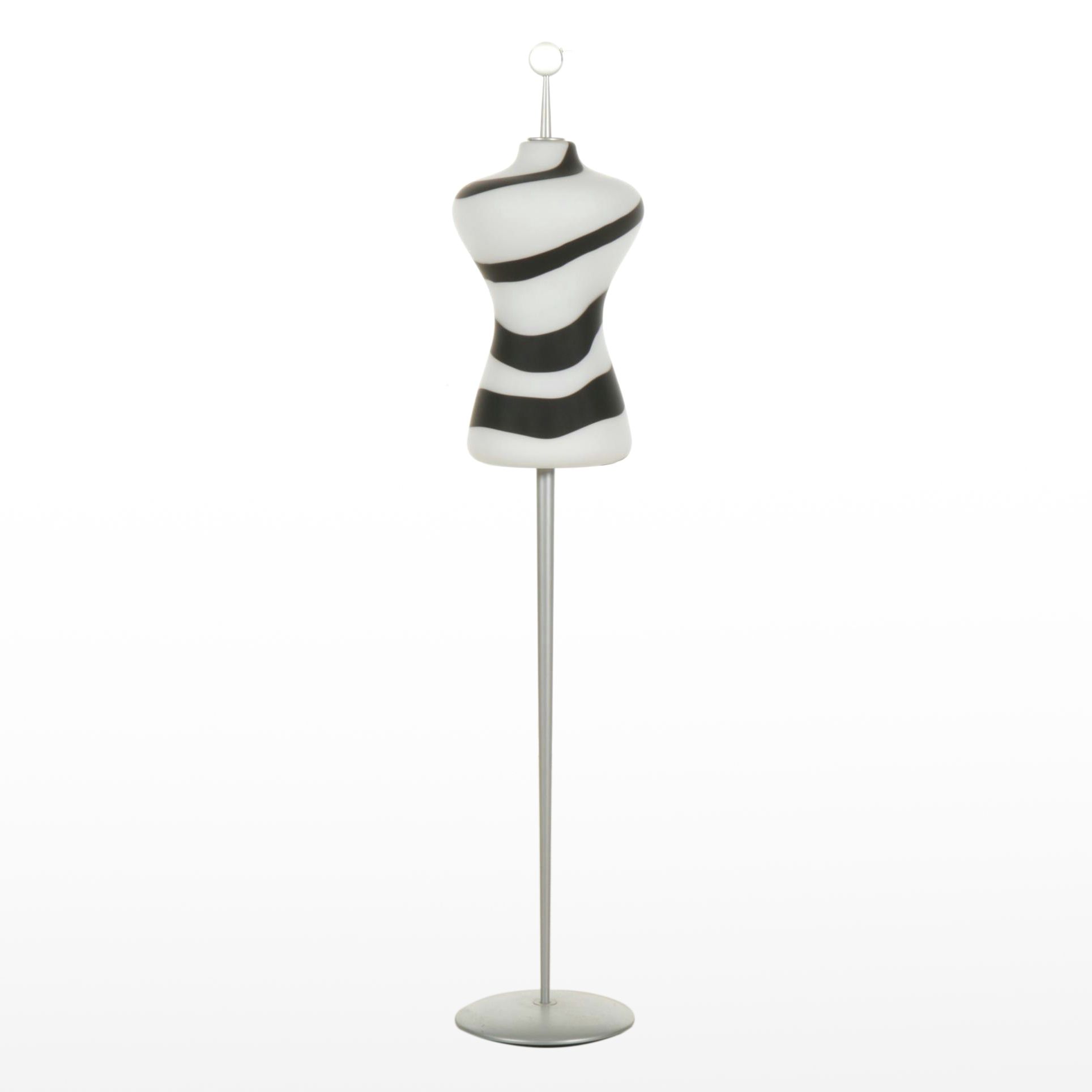 Murano Due "Marilyn TR" Contemporary Art Glass Floor Lamp