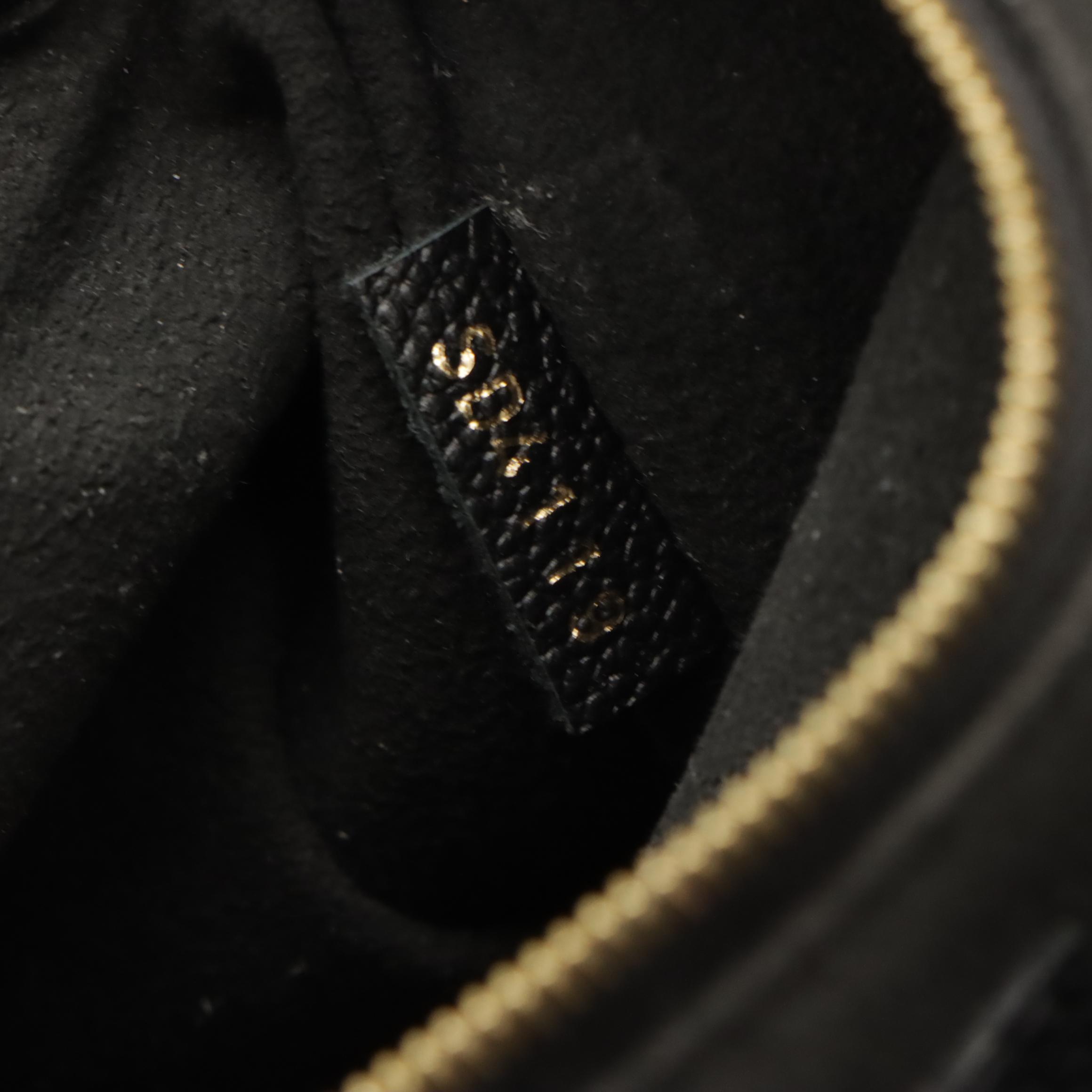 Louis Vuitton Vavin PM Shoulder Bag in Black Monogram Empreinte Leather