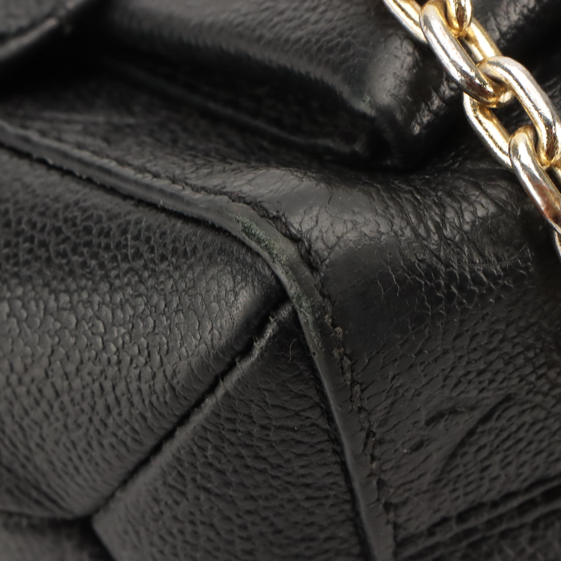 Louis Vuitton Vavin PM Shoulder Bag in Black Monogram Empreinte Leather