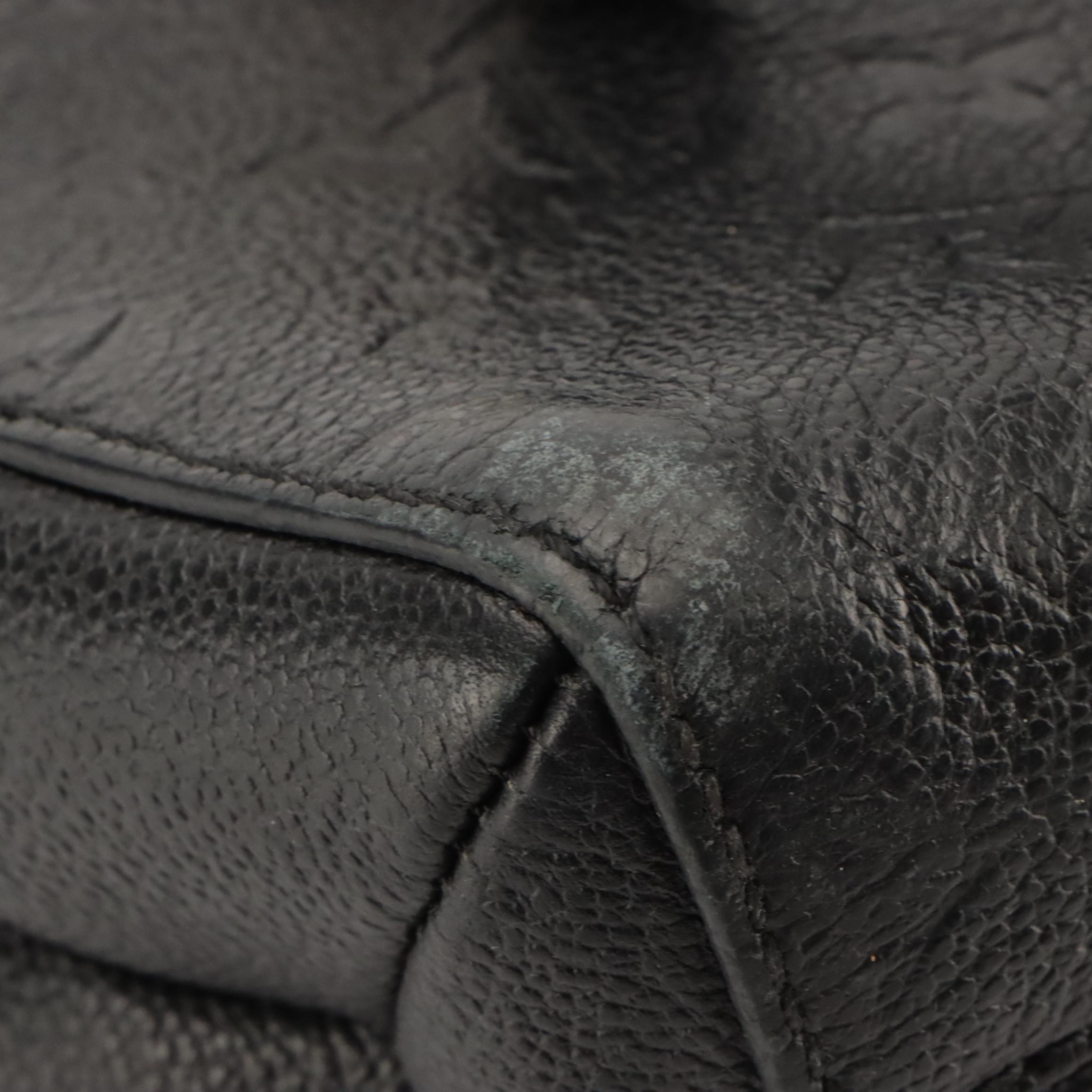 Louis Vuitton Vavin PM Shoulder Bag in Black Monogram Empreinte Leather