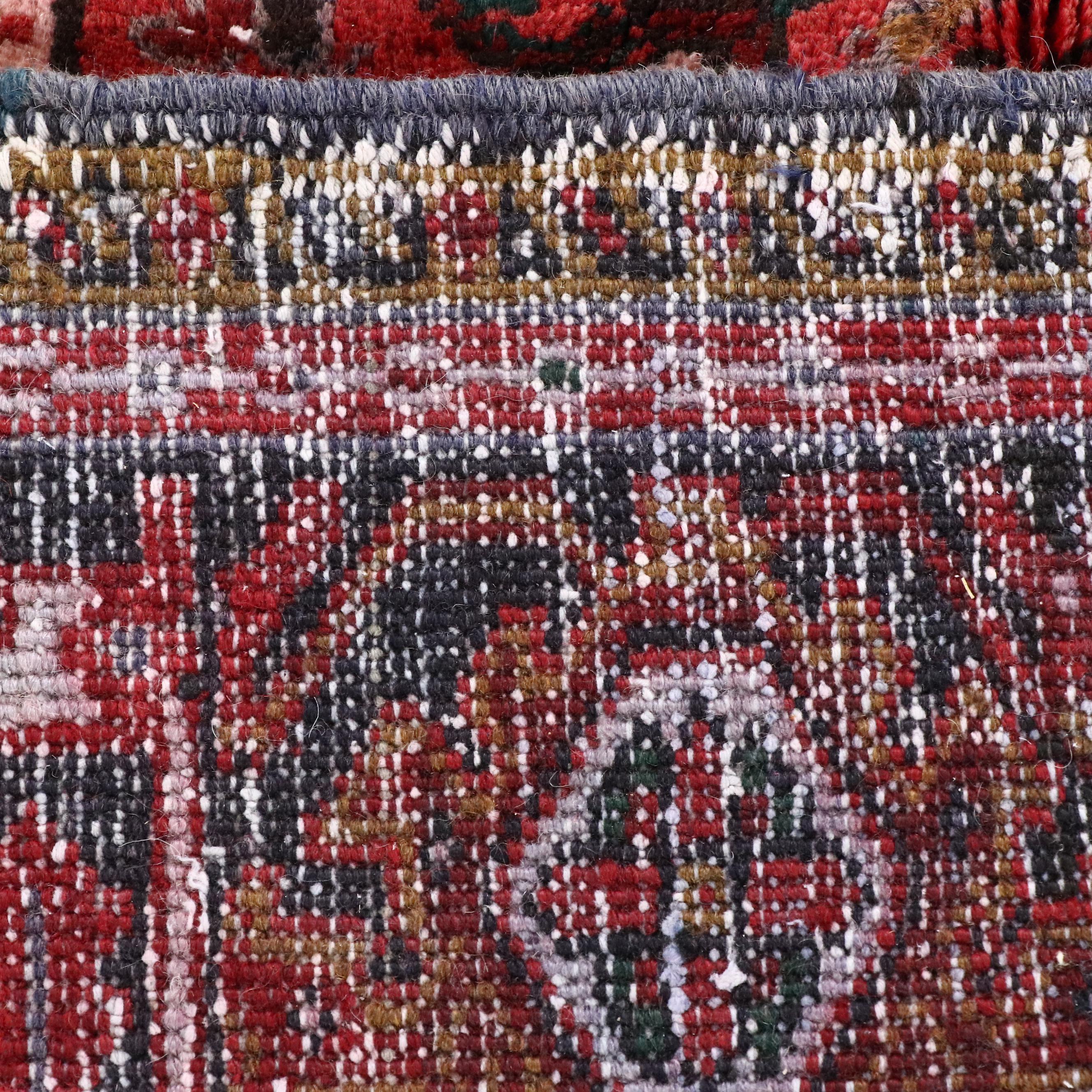 8'1 x 11' Hand-Knotted Persian Heriz Area Rug