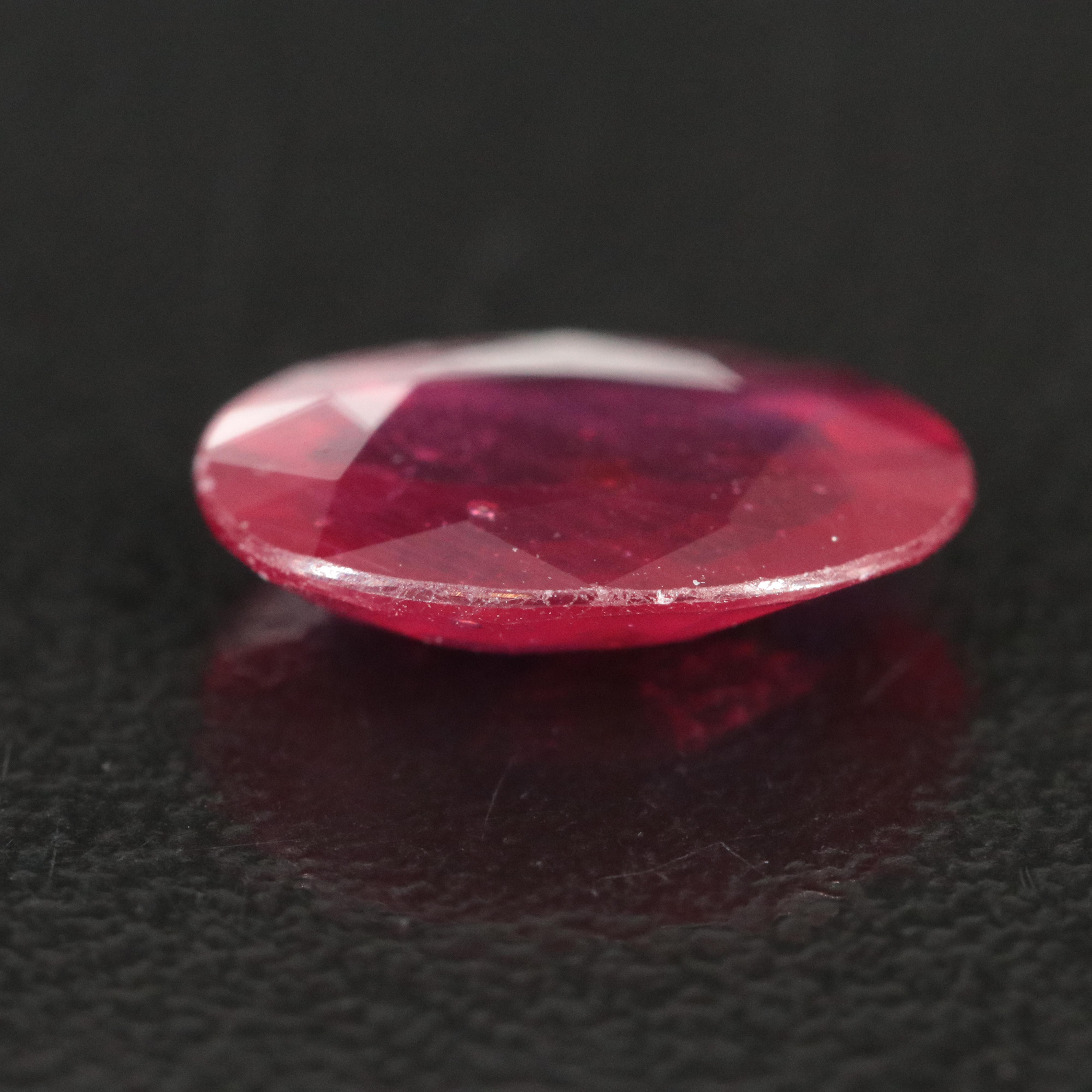 Loose 3.42 CT Filled Corundum