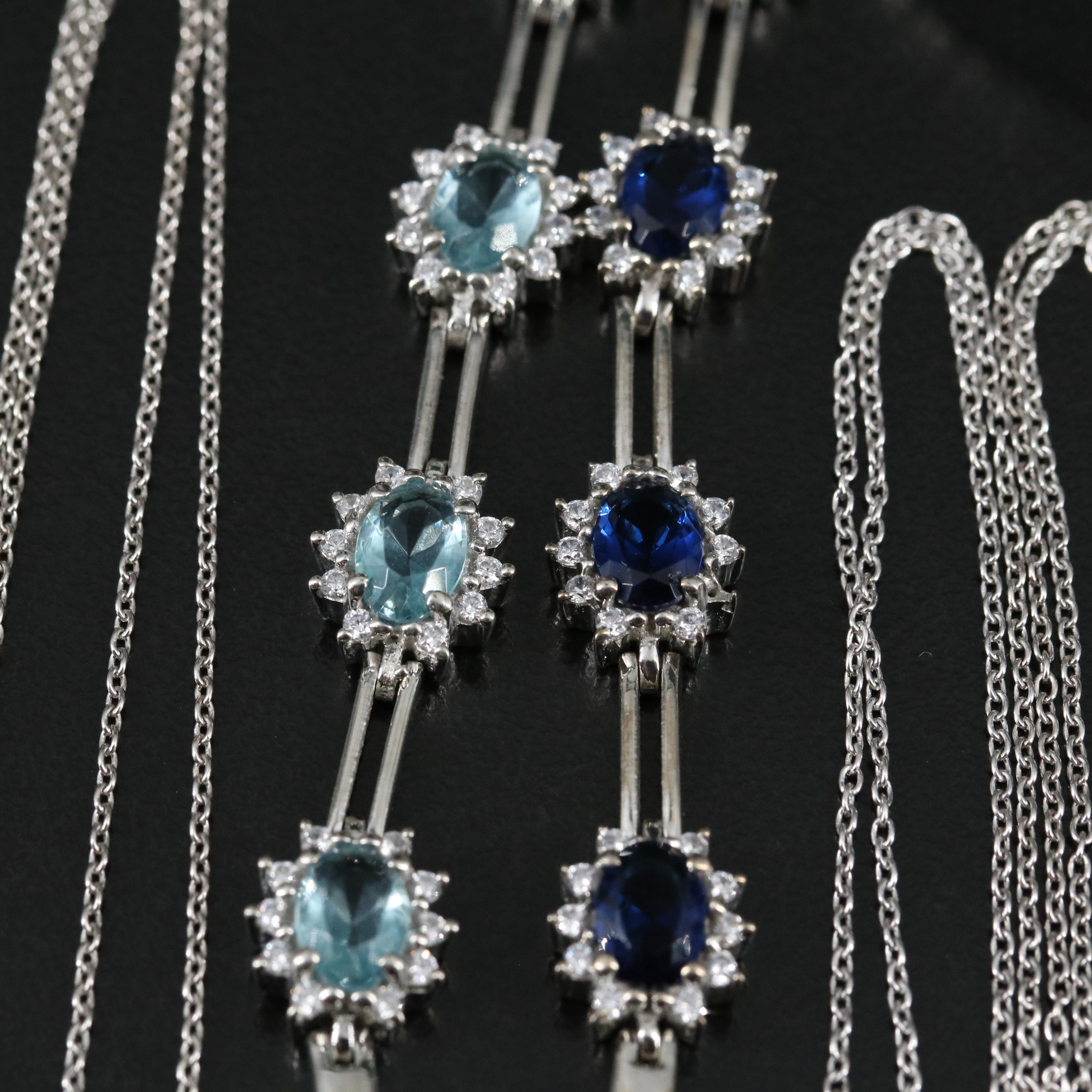 17 Assorted Sterling Silver Bracelets, Earrings, Necklaces, Pendants, and Rings