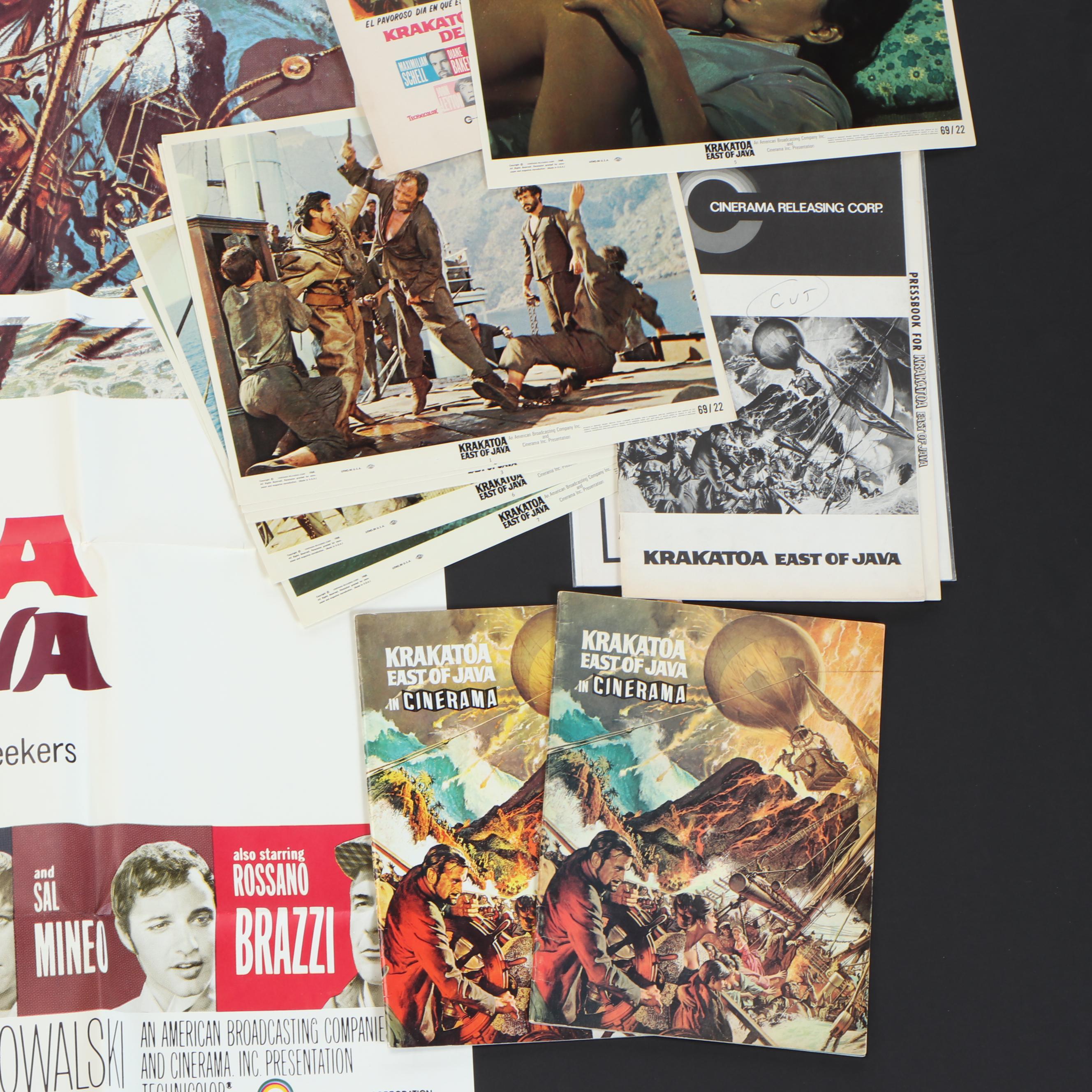 "Krakatoa, East of Java" and More Movie Posters, Lobby Cards and More, 1960s