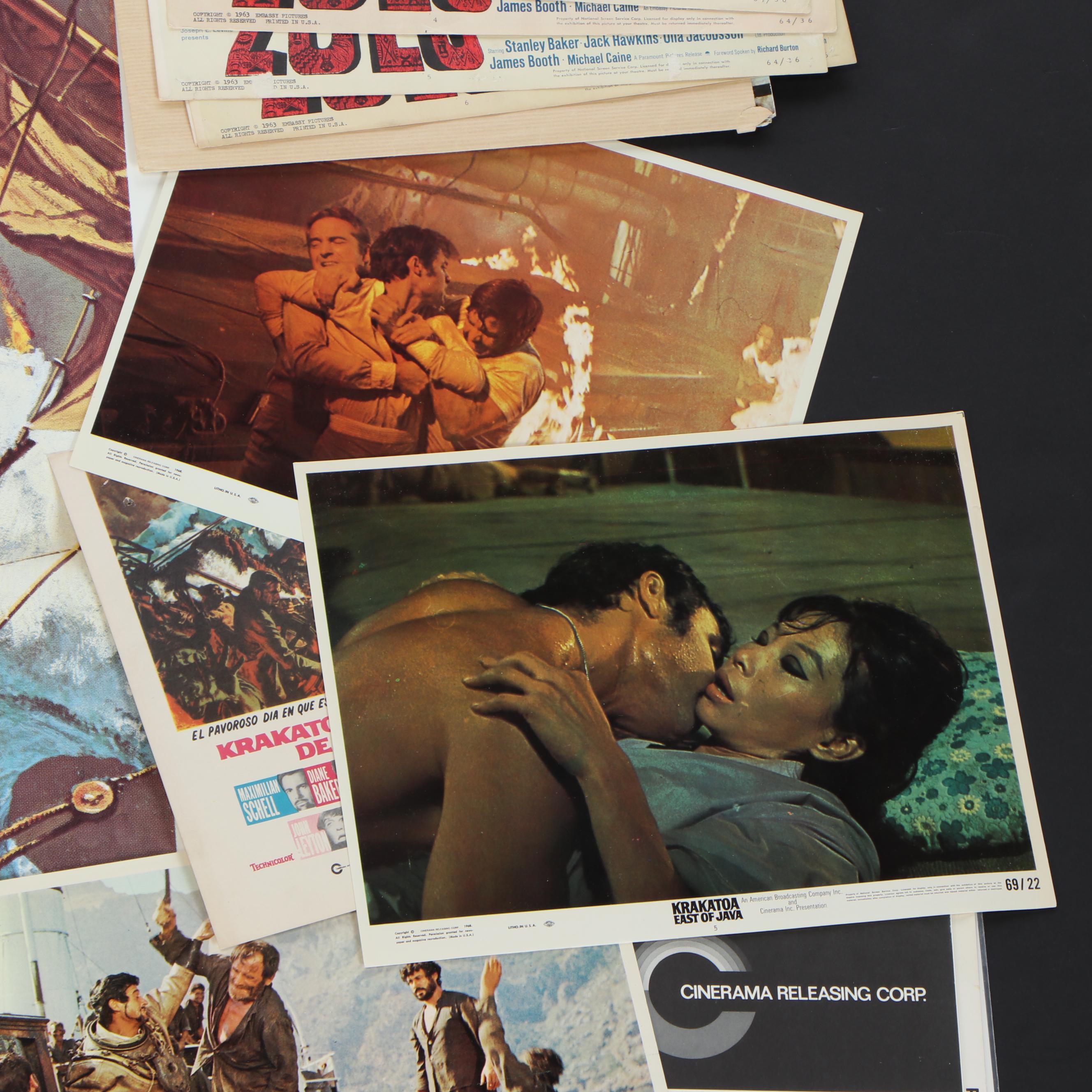 "Krakatoa, East of Java" and More Movie Posters, Lobby Cards and More, 1960s
