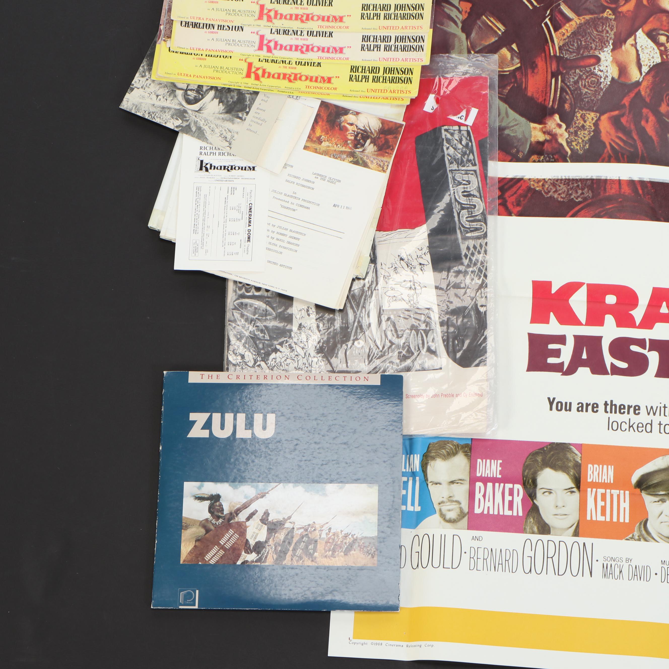 "Krakatoa, East of Java" and More Movie Posters, Lobby Cards and More, 1960s