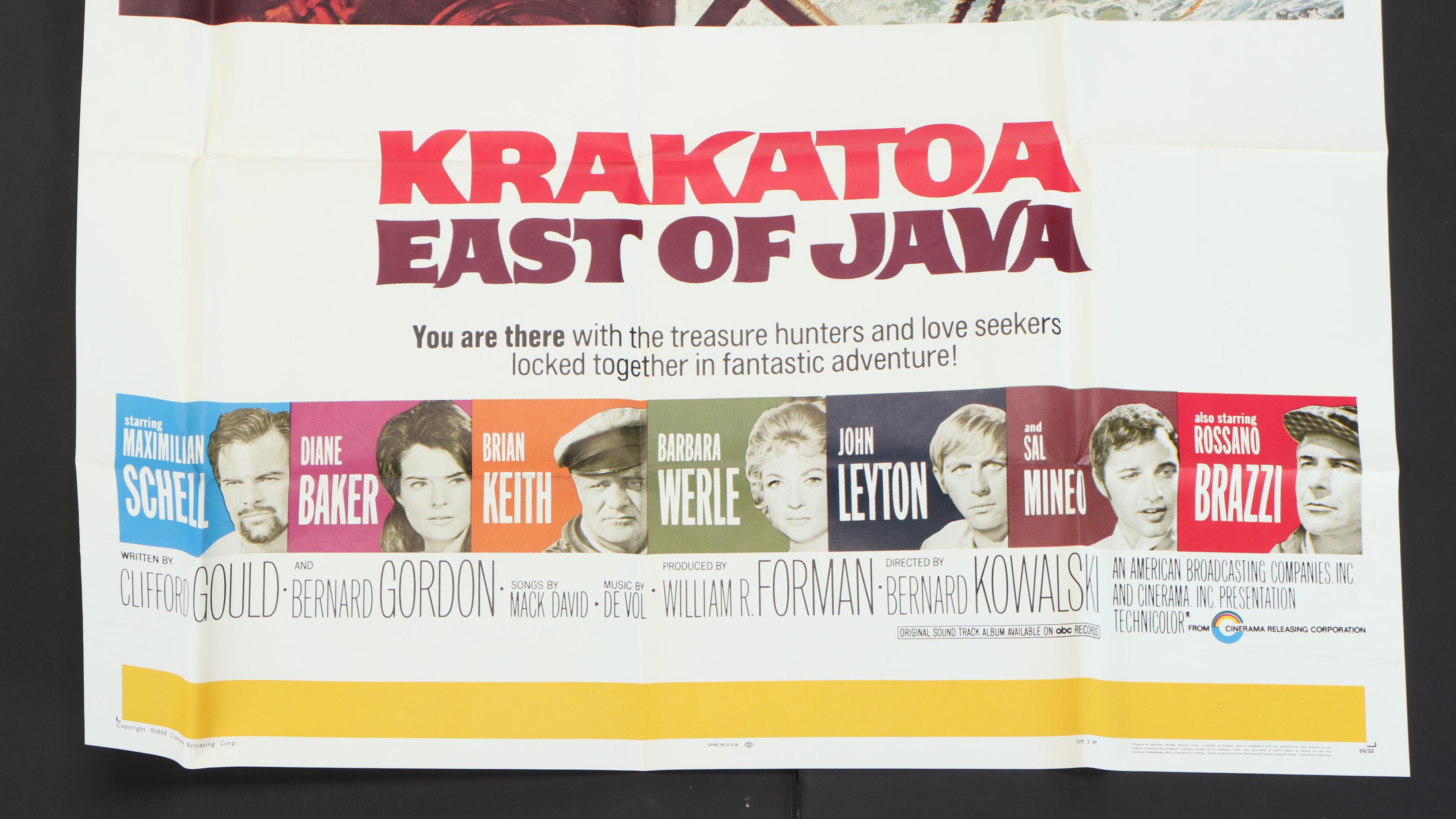 "Krakatoa, East of Java" and More Movie Posters, Lobby Cards and More, 1960s
