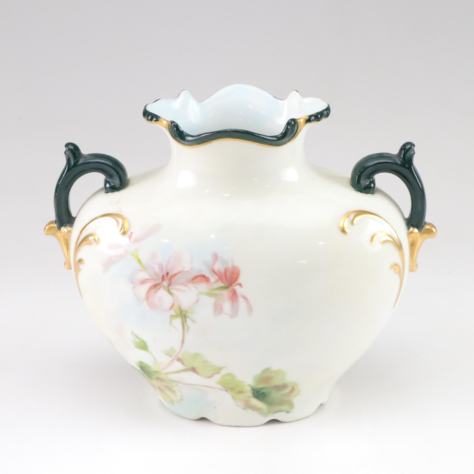 Hand Painted Porcelain Items, Early 20th Century