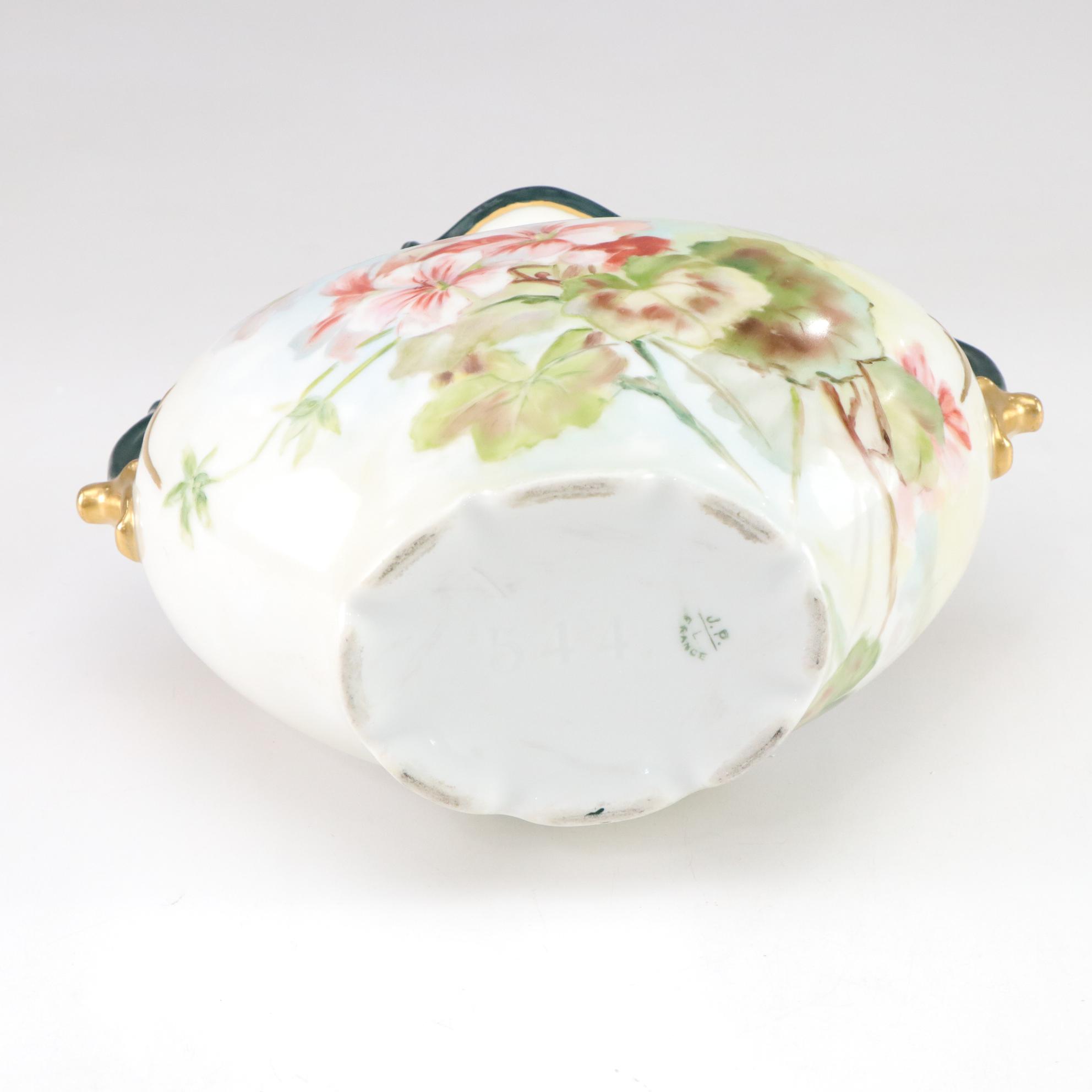 Hand Painted Porcelain Items, Early 20th Century