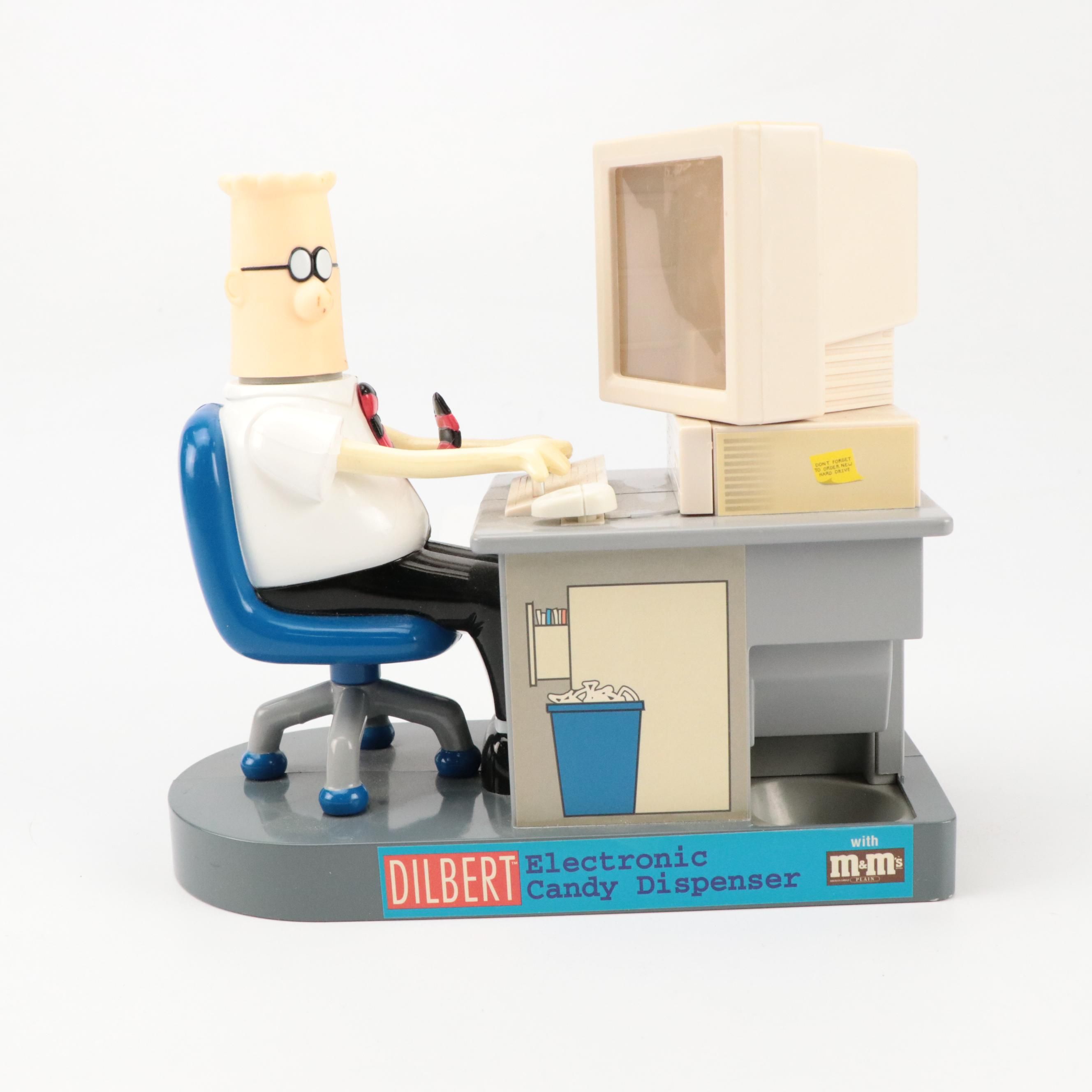 Dilbert United Feature OddzOn Plastic Candy Dispenser