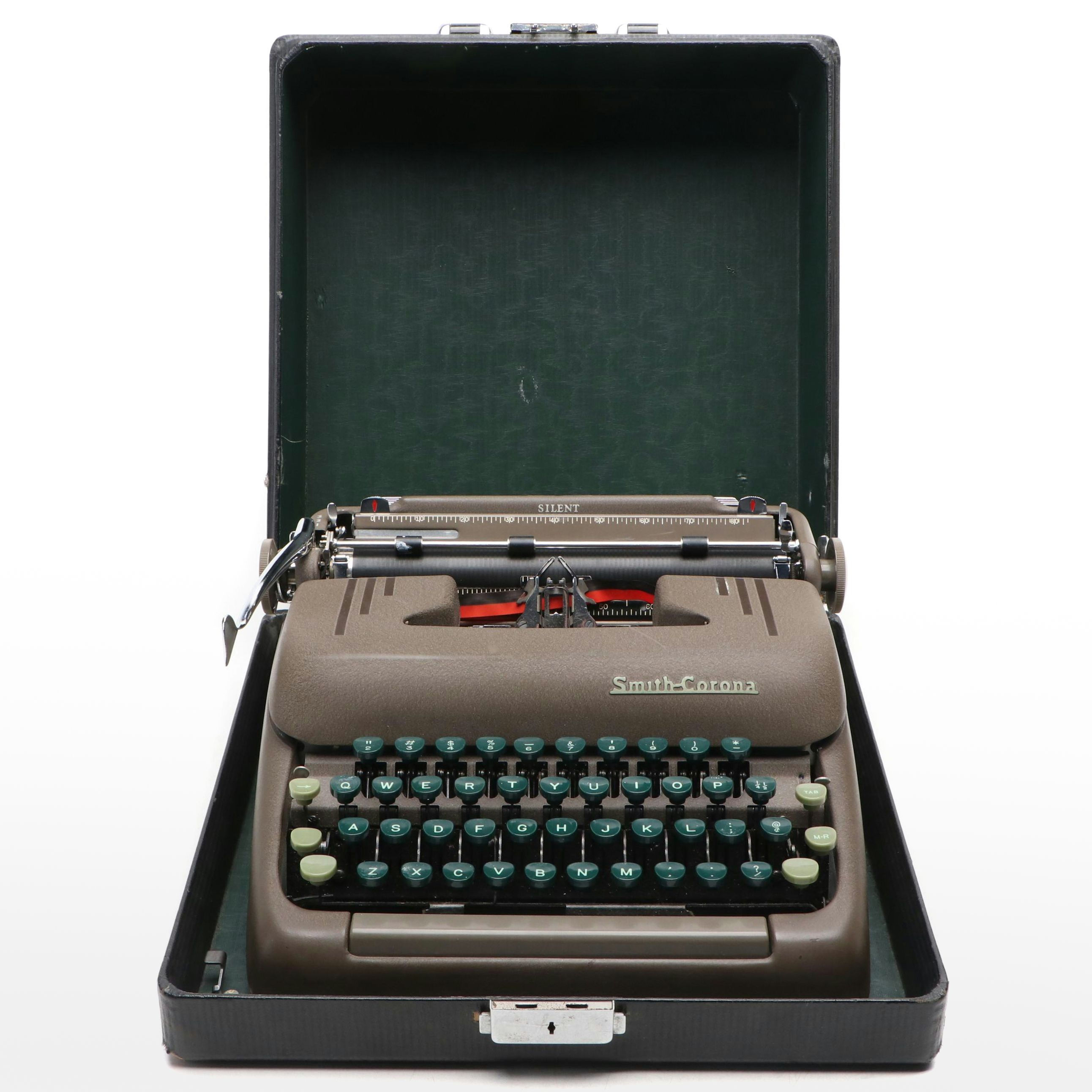 Smith-Corona Silent 5S Series Portable Typewriter with Case