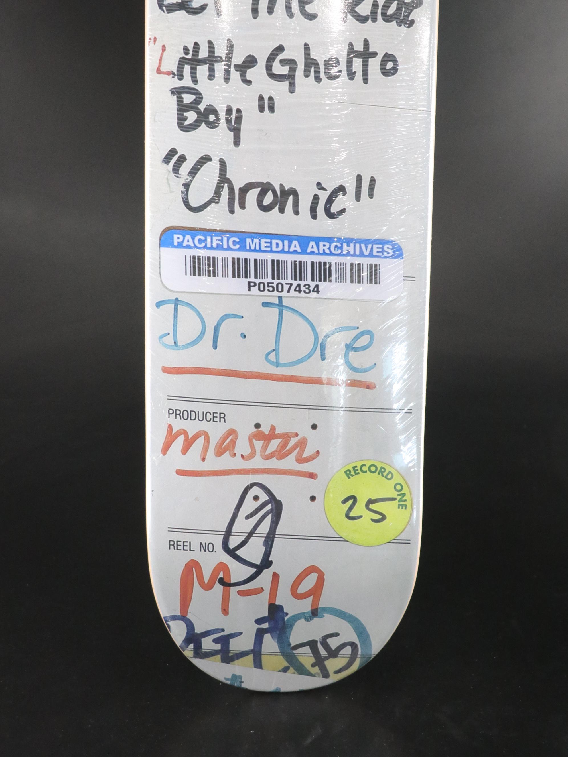 1XRUN & The Chronic Masters "The Session Tapes" Skateboard Deck, 2023