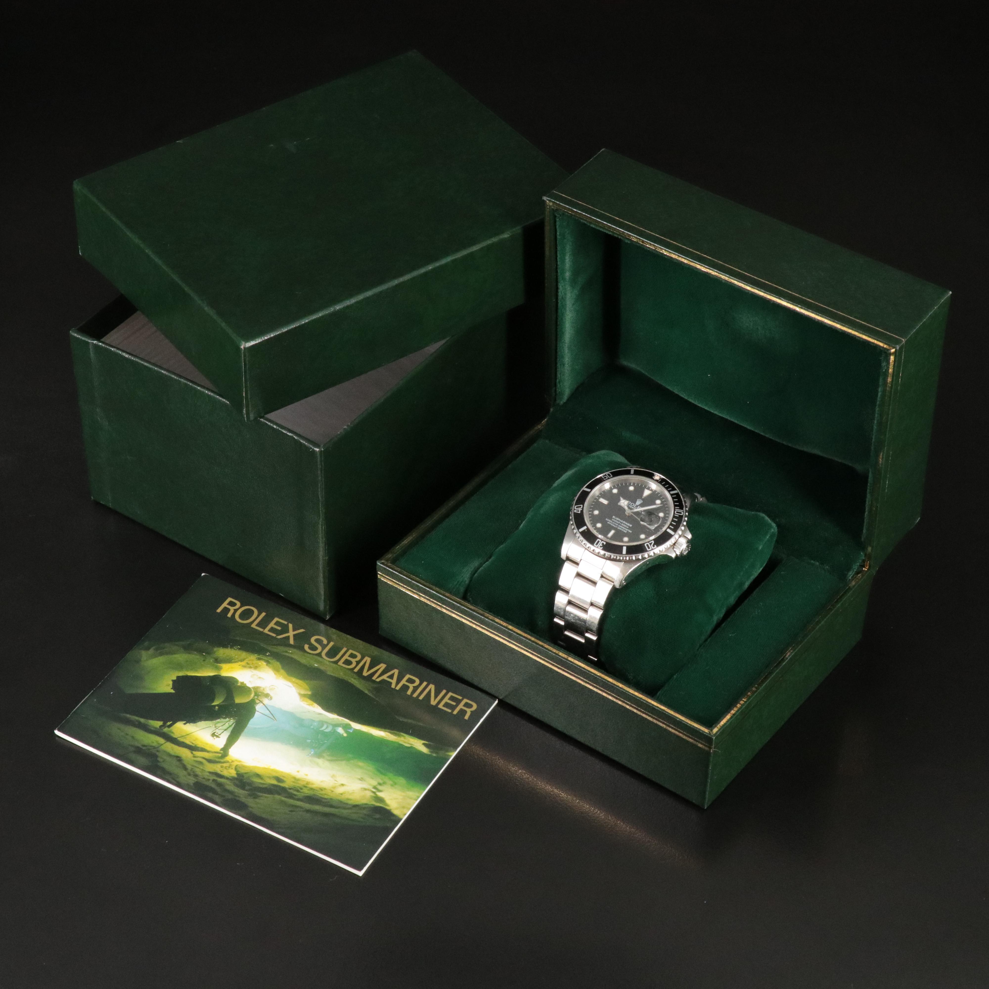 1987 Rolex Submariner Date Watch