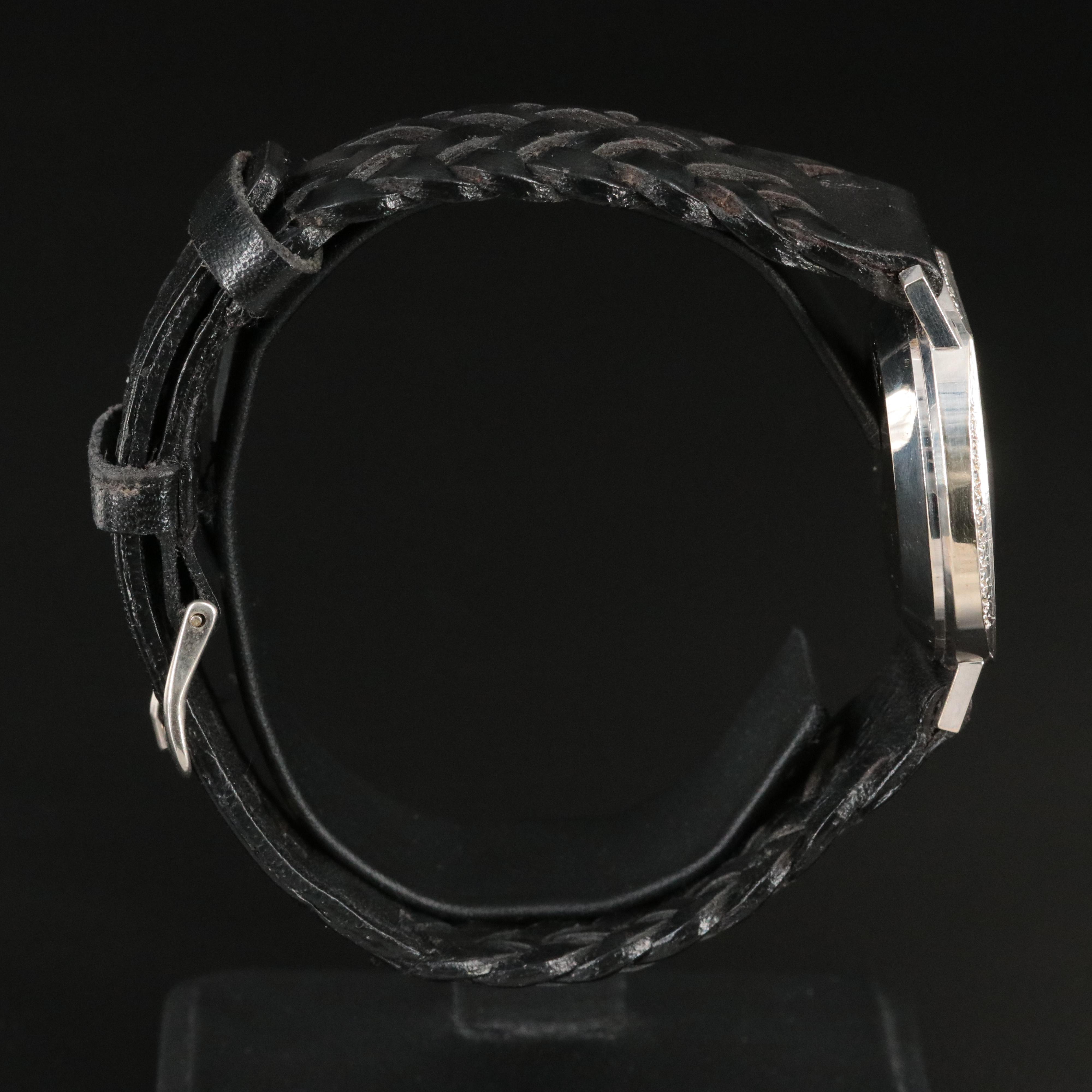 1972 Bulova Accutron  14K Custom Diamond Watch