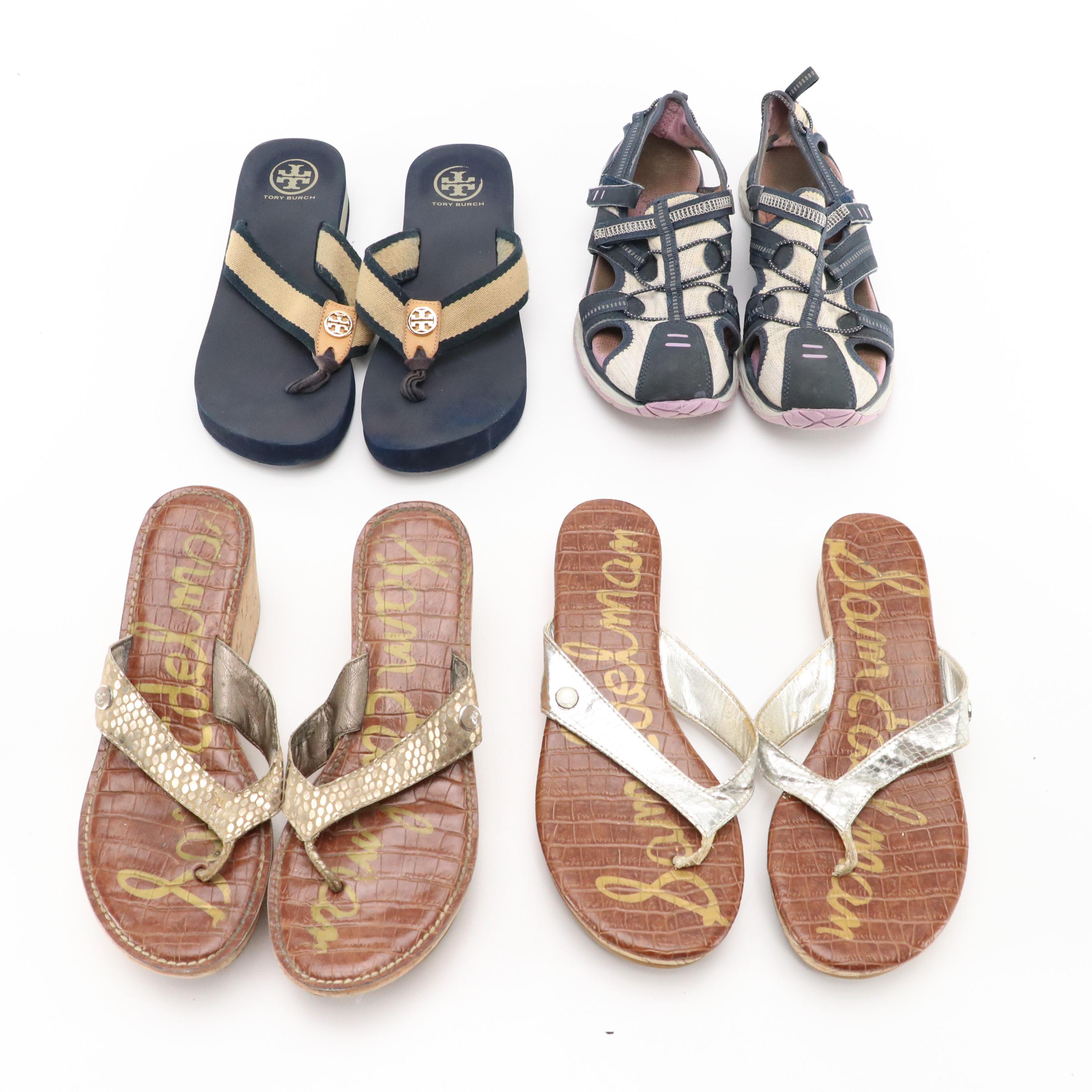 Sam Edelman and Tory Burch Thong Sandals, Dr. Scholl's Archie Water Shoes, More