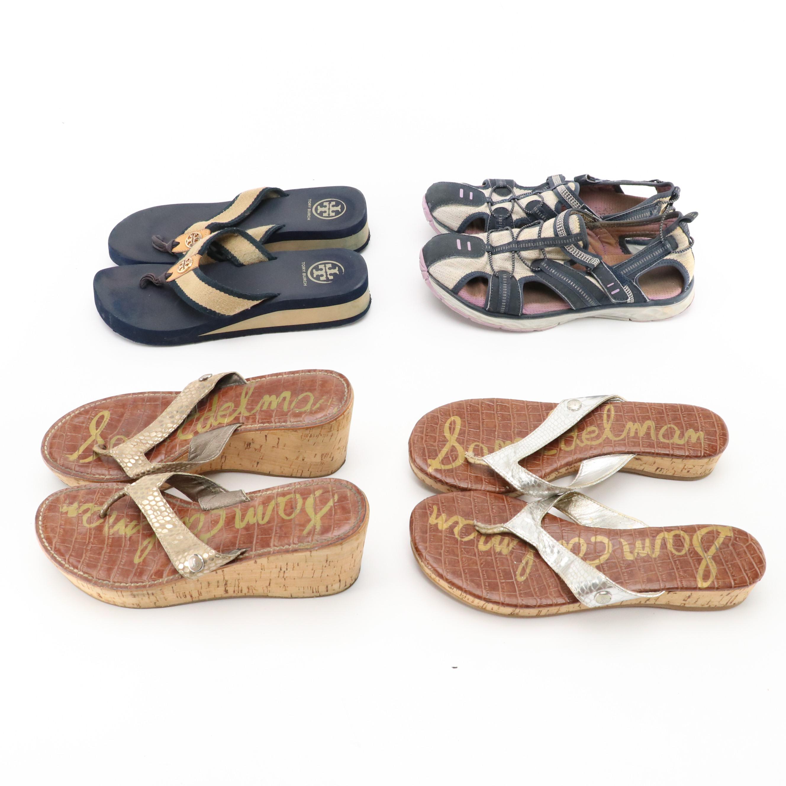 Sam Edelman and Tory Burch Thong Sandals, Dr. Scholl's Archie Water Shoes, More