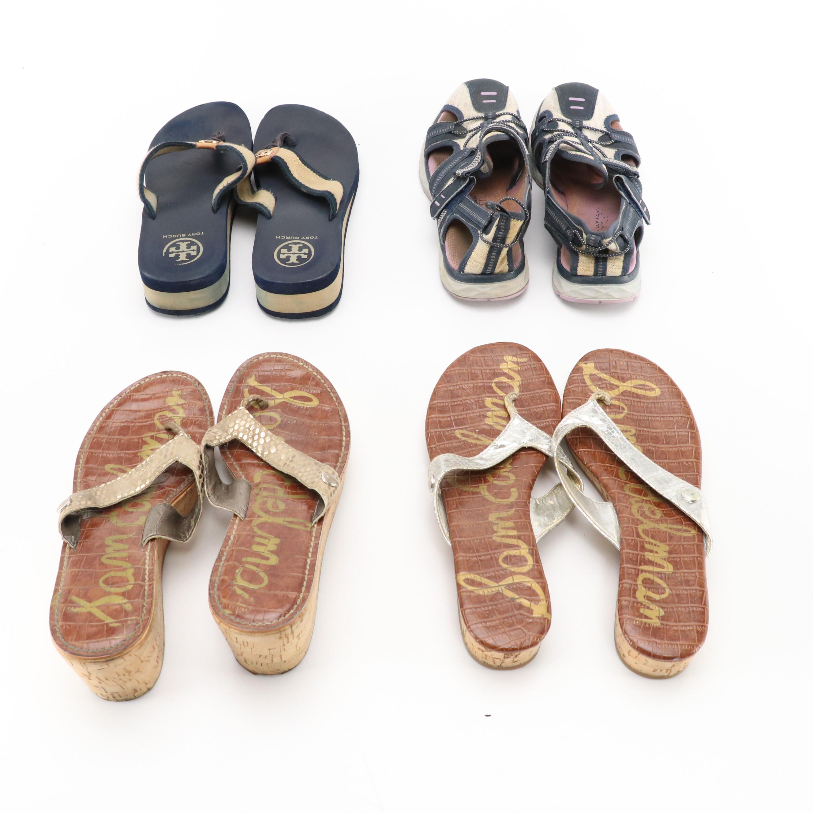 Sam Edelman and Tory Burch Thong Sandals, Dr. Scholl's Archie Water Shoes, More