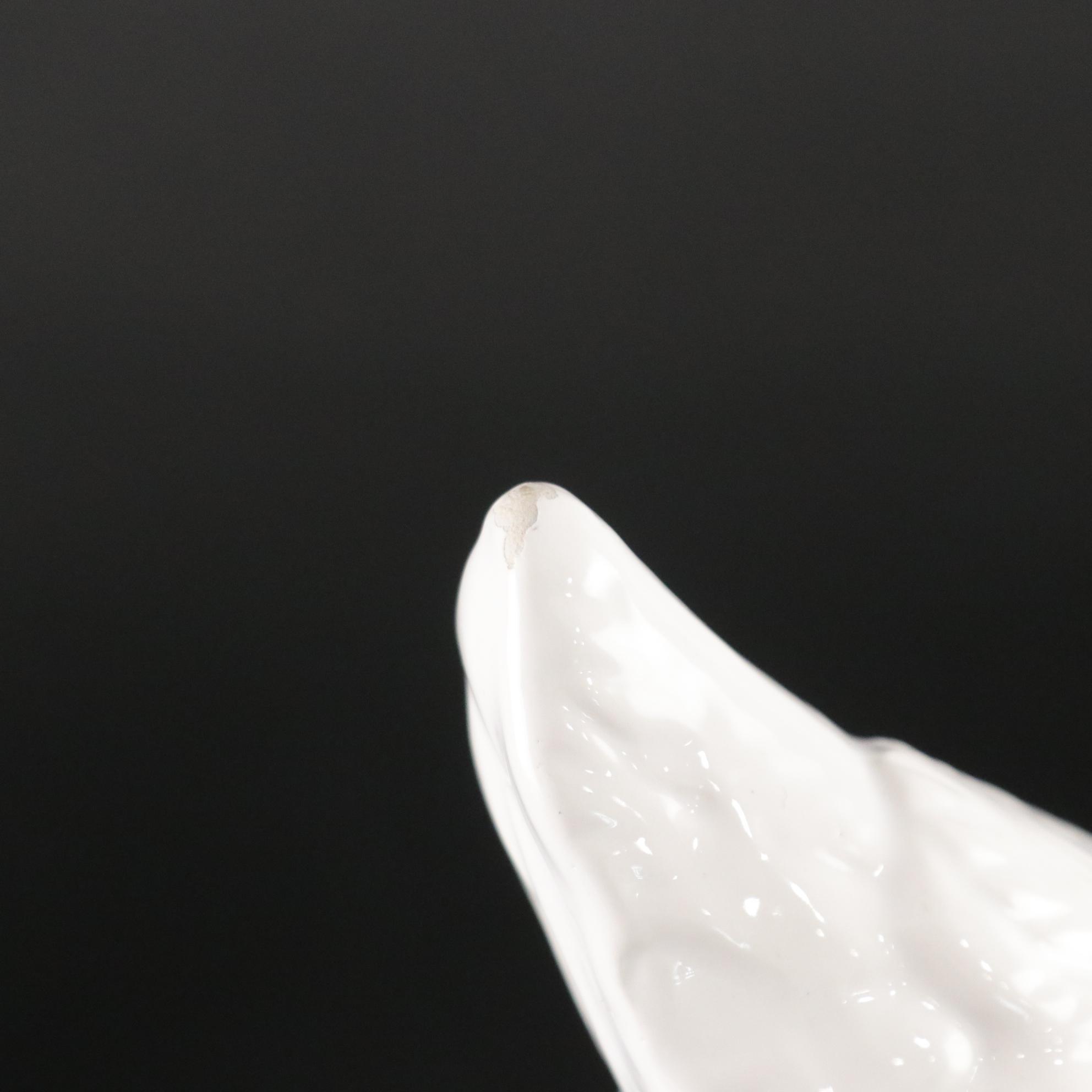 White Ceramic Cockatiel Figurines