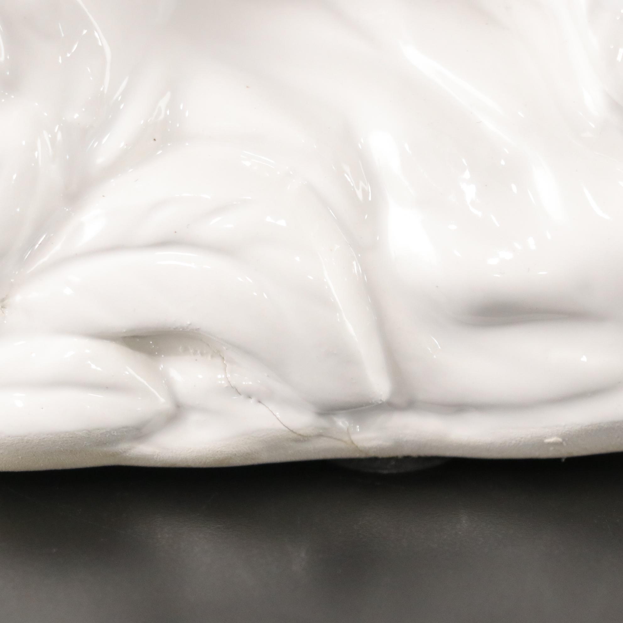 White Ceramic Cockatiel Figurines