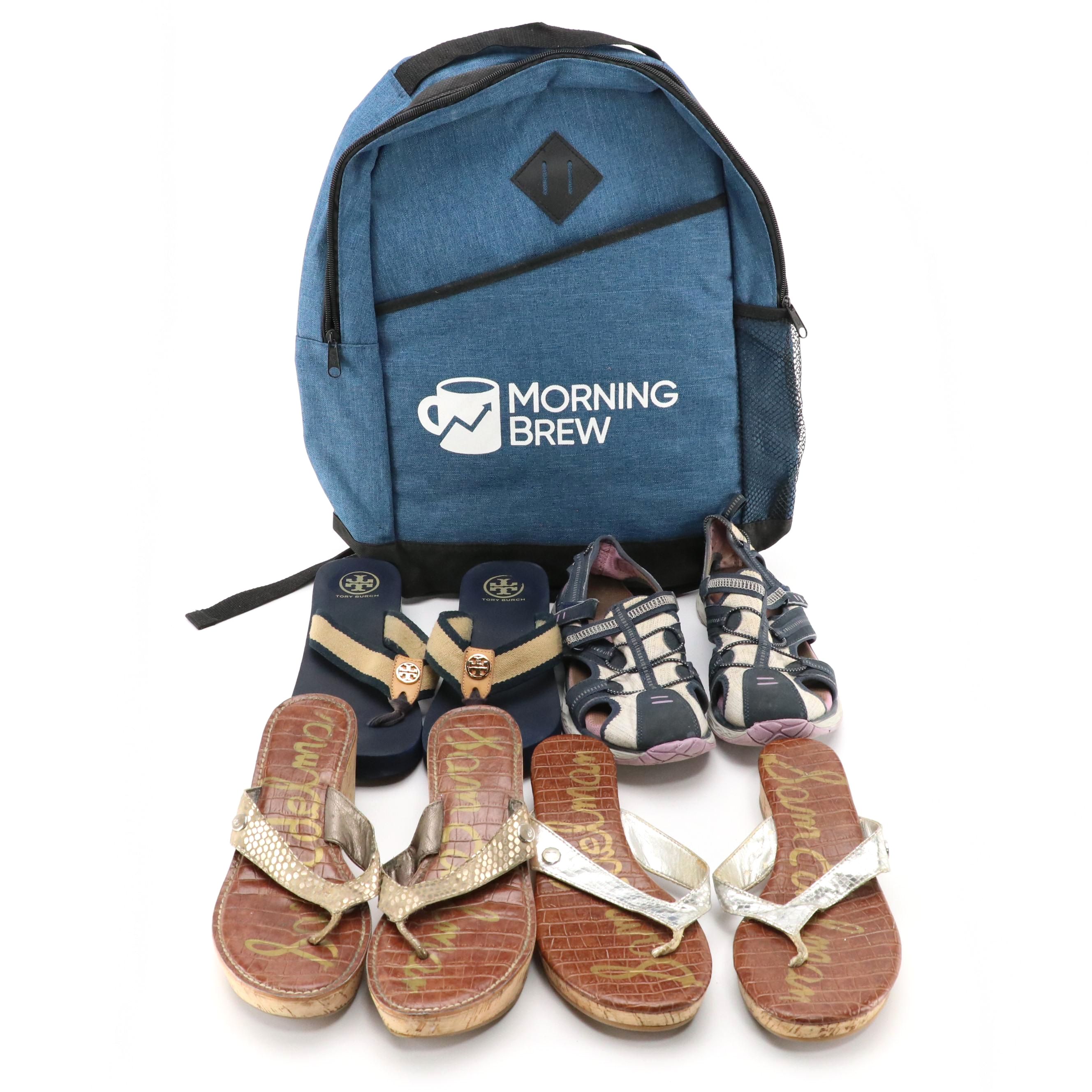 Sam Edelman and Tory Burch Thong Sandals, Dr. Scholl's Archie Water Shoes, More