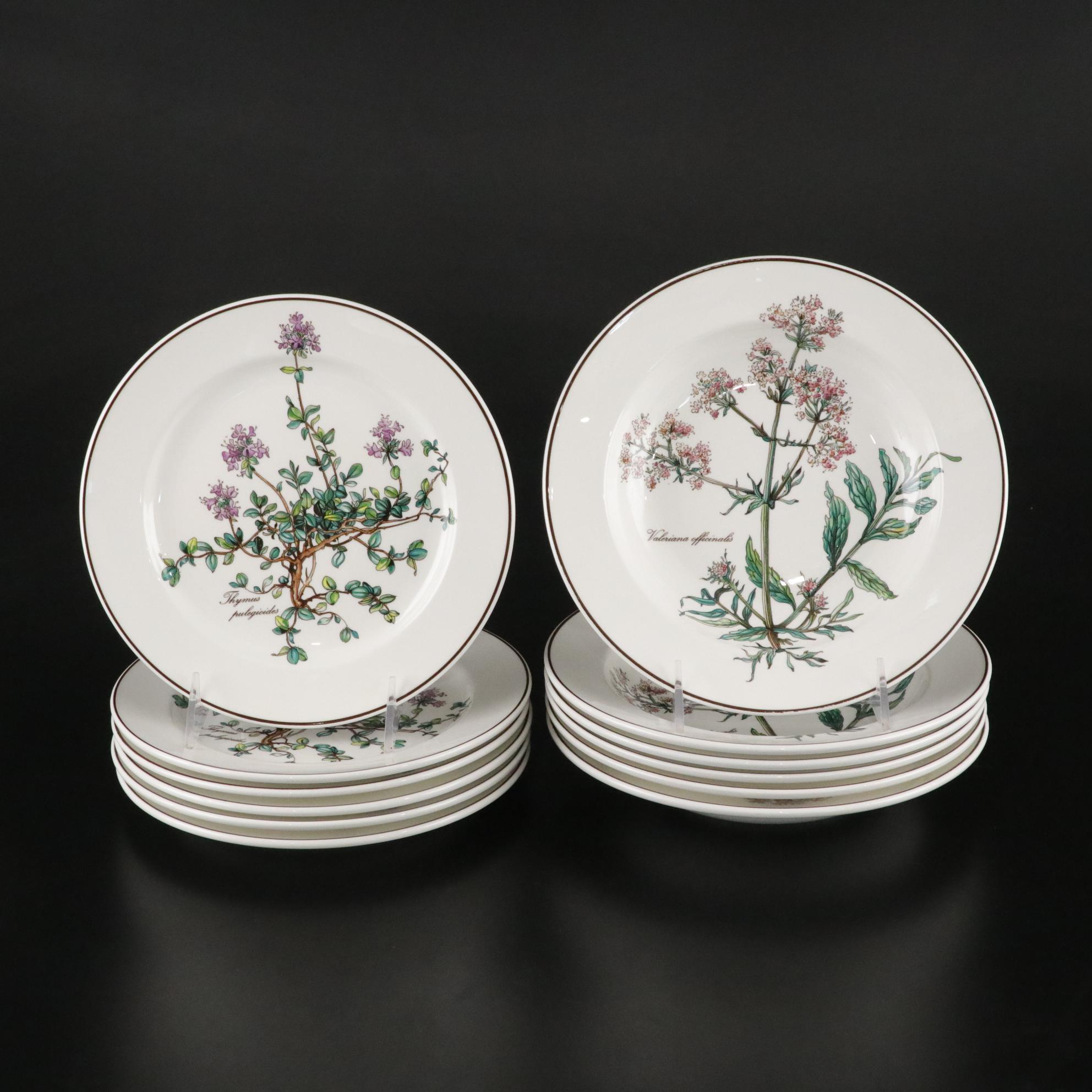 Villeroy & Boch "Botanica" Five-Piece Dinner Service for Six Diners