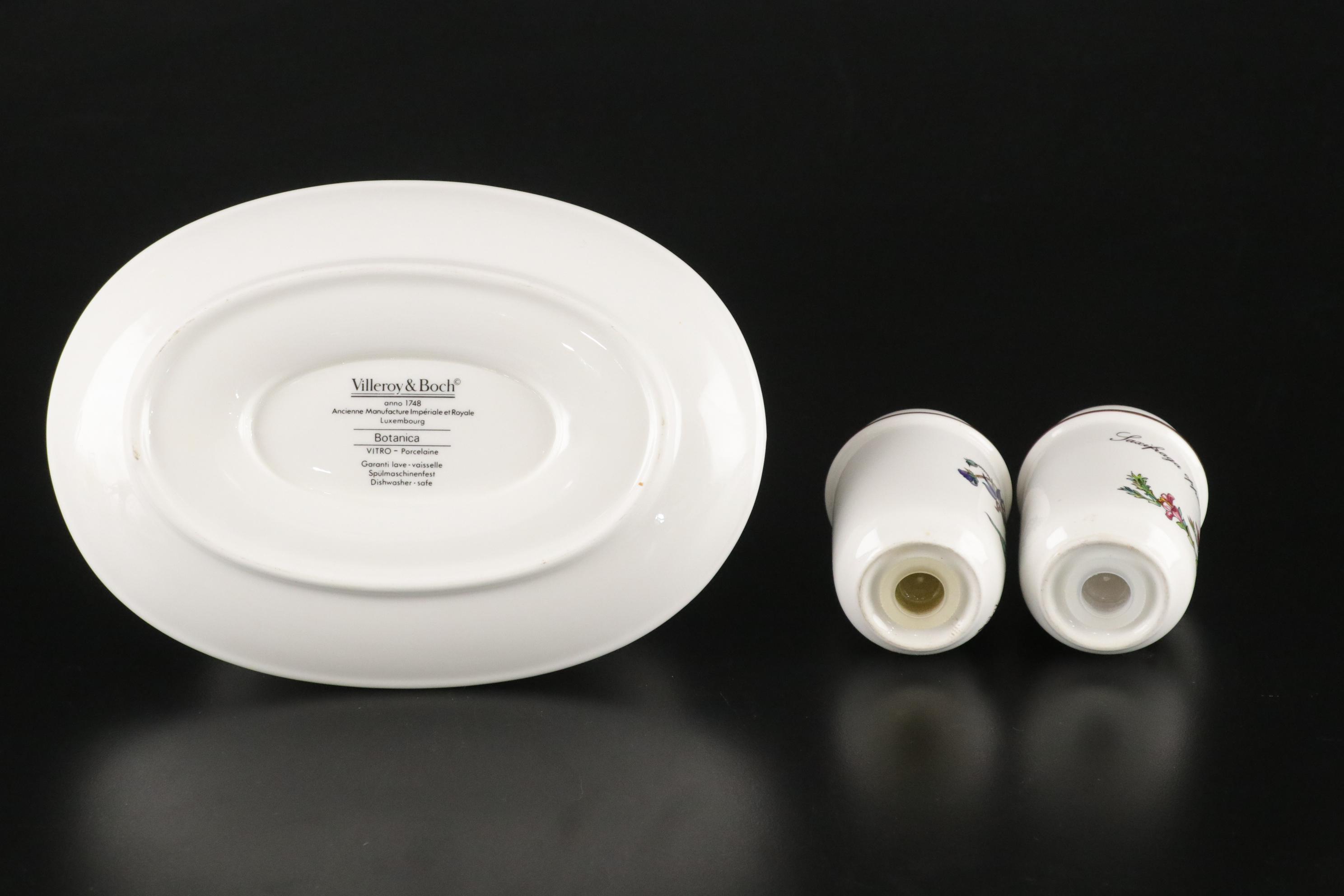 Villeroy & Boch "Botanica" Five-Piece Dinner Service for Six Diners