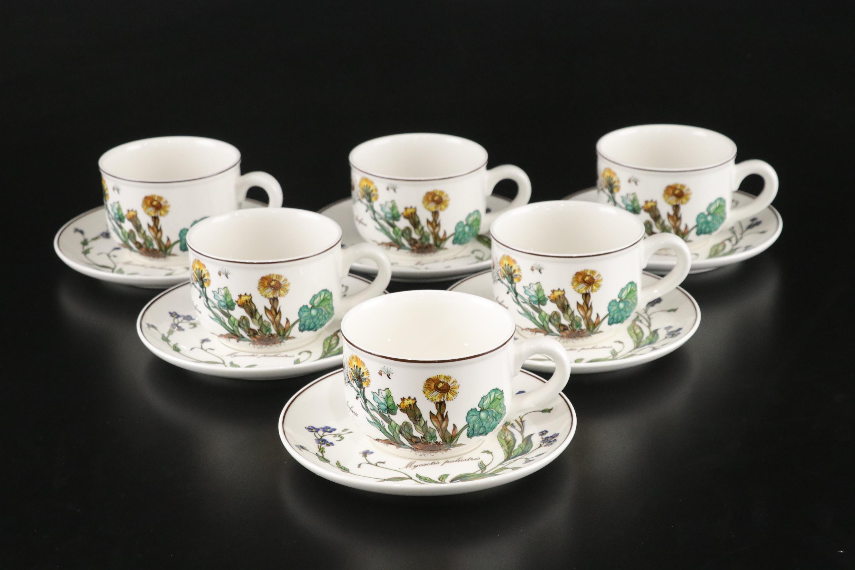 Villeroy & Boch "Botanica" Five-Piece Dinner Service for Six Diners