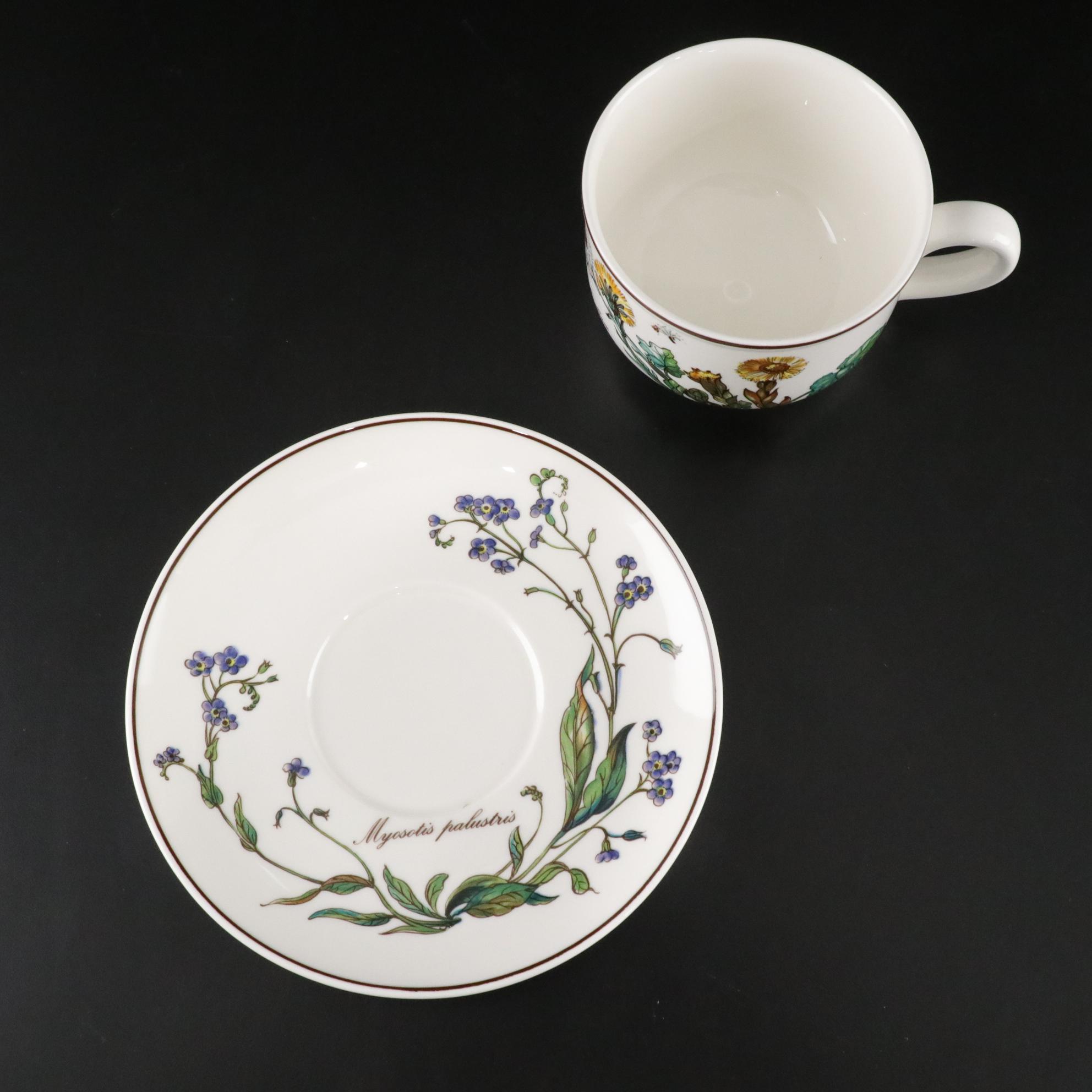 Villeroy & Boch "Botanica" Five-Piece Dinner Service for Six Diners