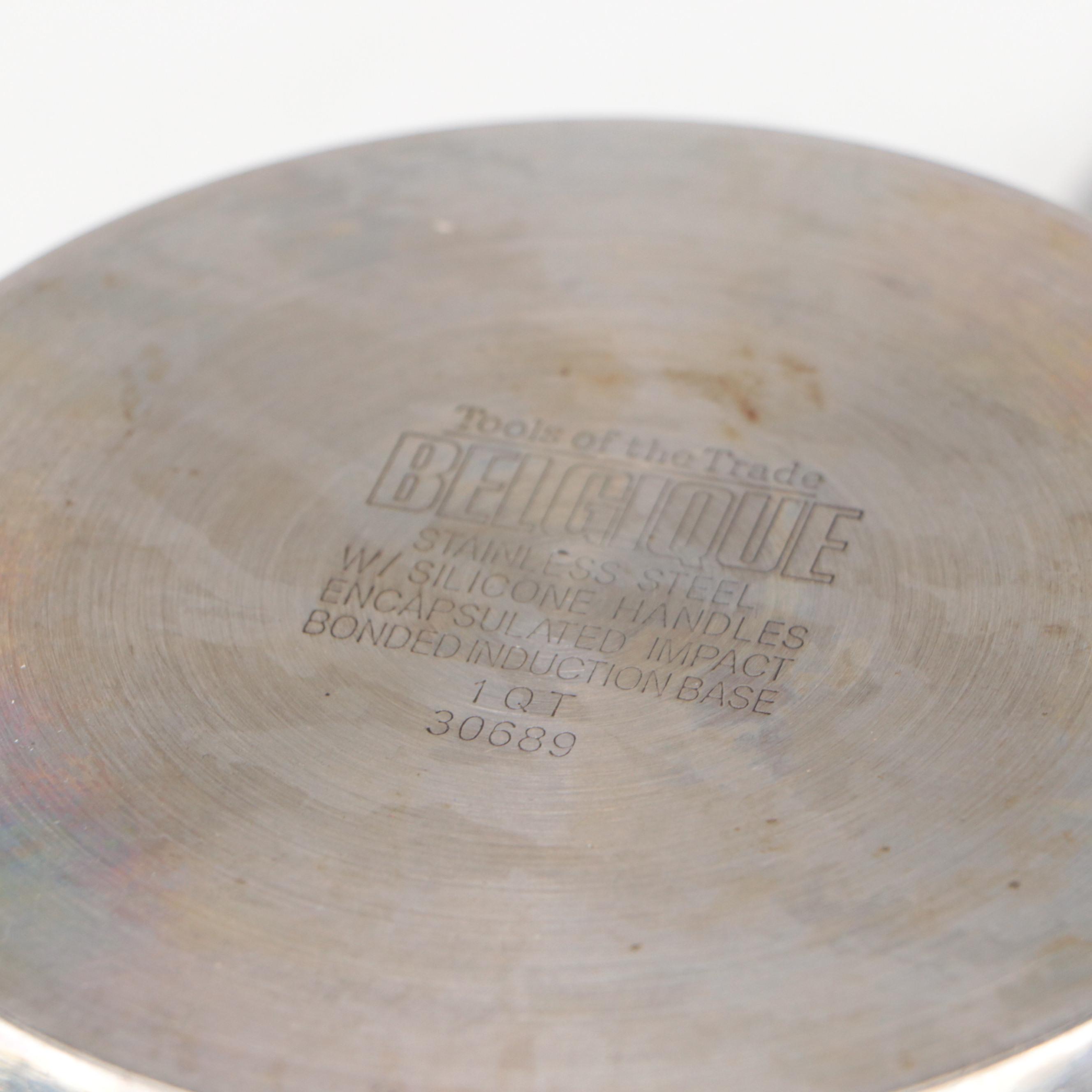 Calphalon Stainless Steel Frying Pan with Belgique Metal Stock Pot and More